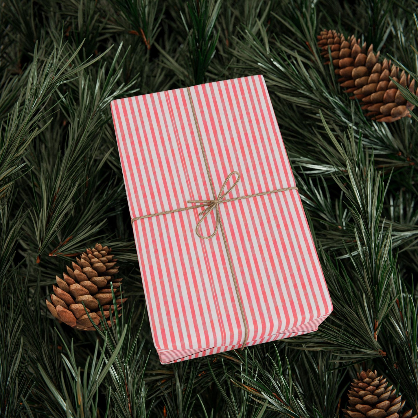 Candy Cane Stripes Wrapping Paper