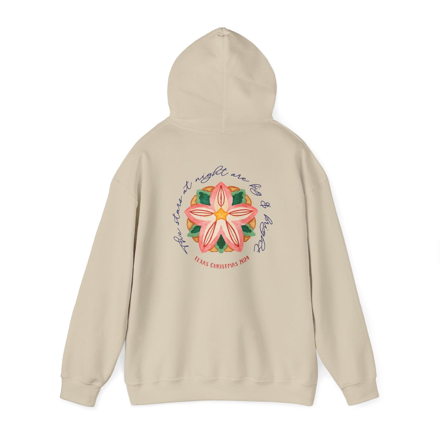 Texas Christmas Southern Star Unisex Heavy Blend™ Hooded Sweatshirt