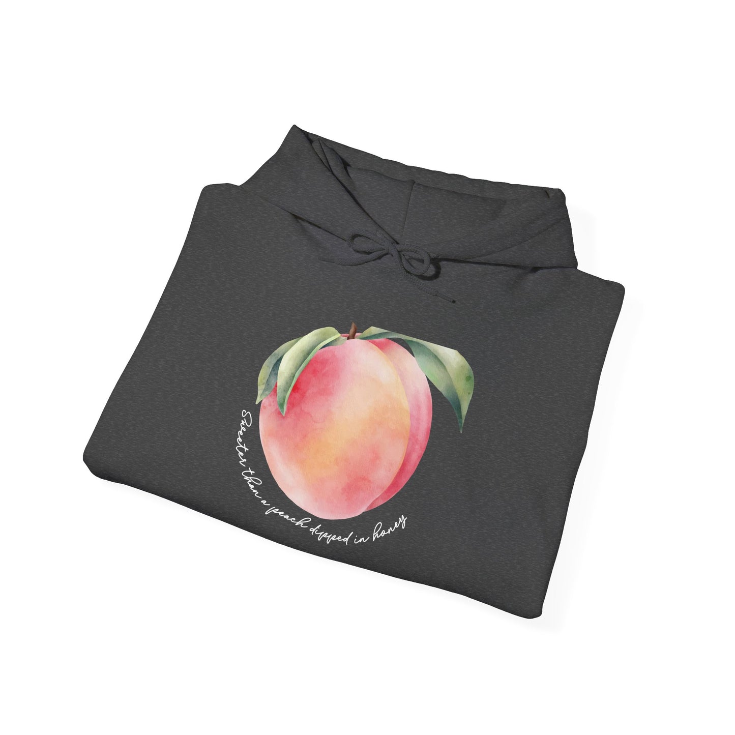 Sweeter Than A Peach In Honey Unisex Heavy Blend™ Hooded Sweatshirt