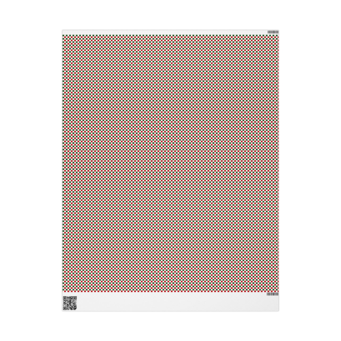 Christmas Checkered Wrapping Paper