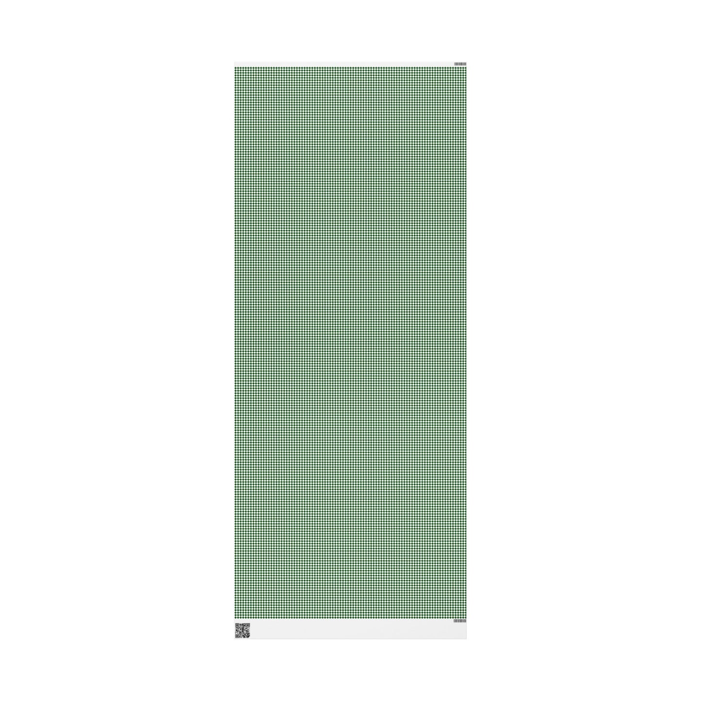 Green Argyle Wrapping Paper