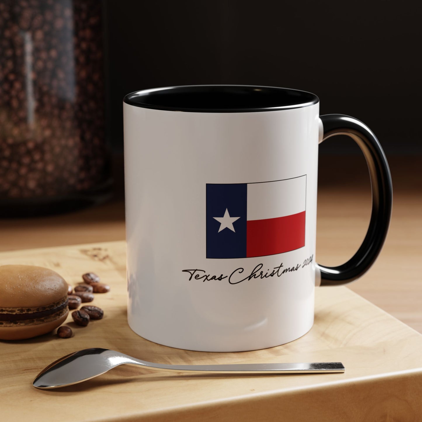"Prancer" Cowboy Christmas Ceramic Mug (11oz, 15 oz)