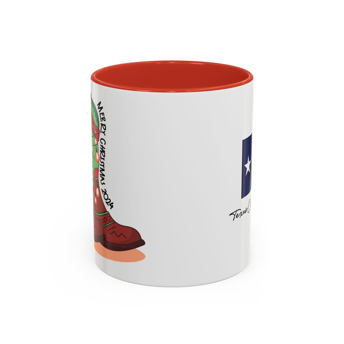 "Rudolph" Cowboy Christmas Ceramic Mug (11oz, 15 oz)