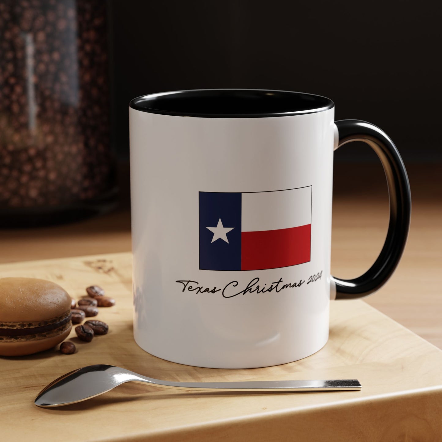 "Dancer" Cowboy Christmas Ceramic Mug (11oz, 15 oz)