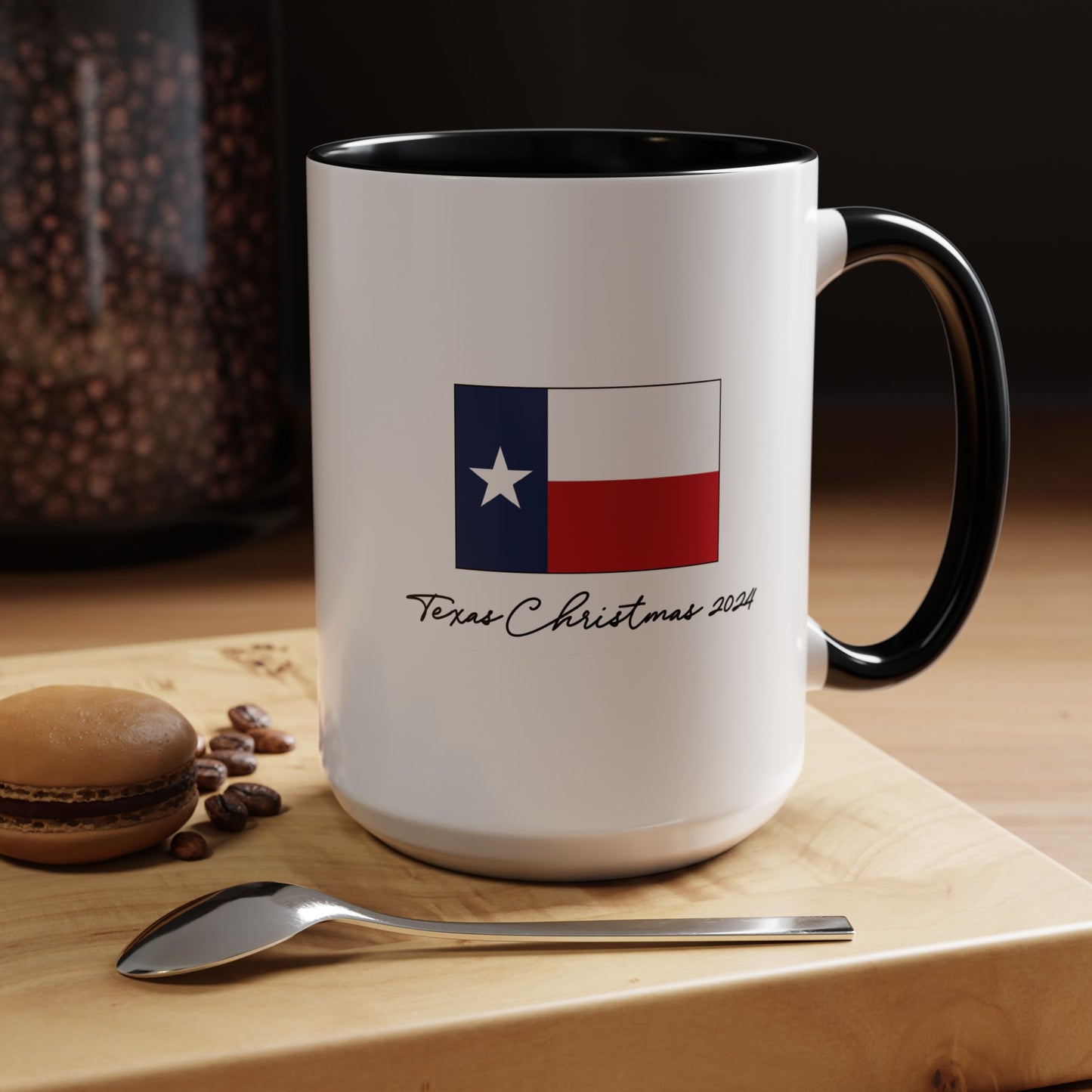"Dancer" Cowboy Christmas Ceramic Mug (11oz, 15 oz)