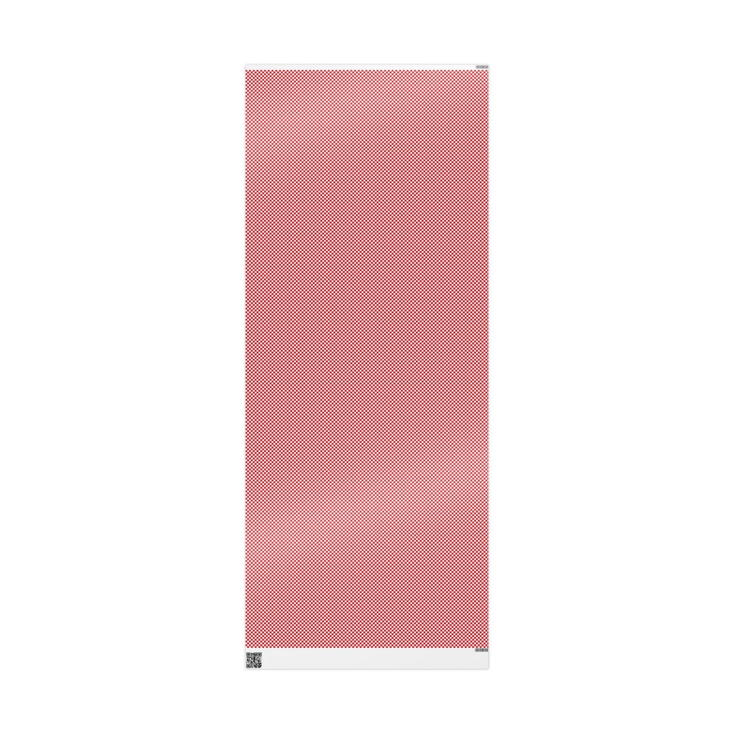 Red Checkered Wrapping Paper