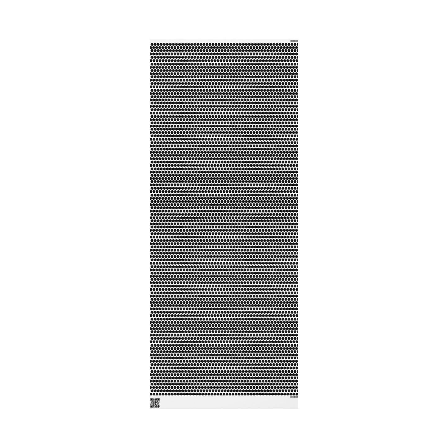 Black Polka Dot Wrapping Paper