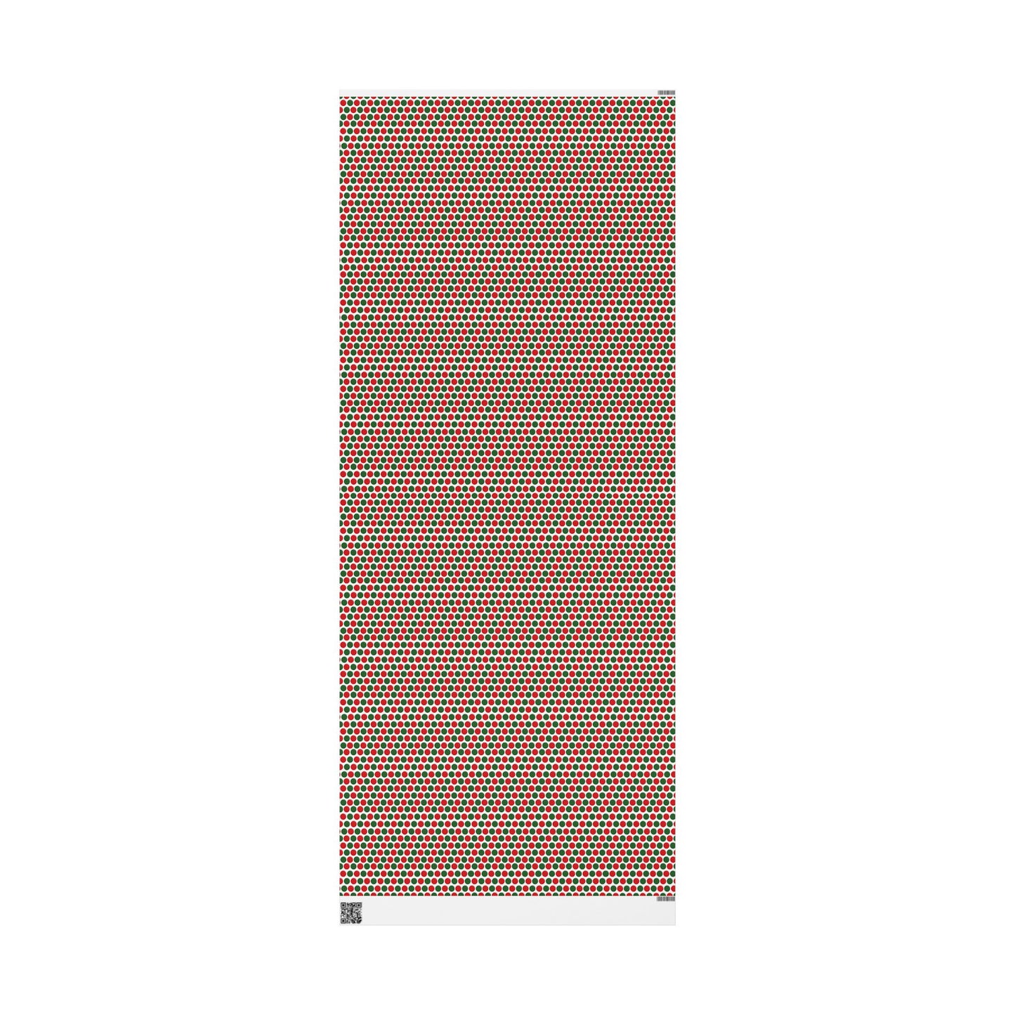 Christmas Polka Dot Party Wrapping Paper