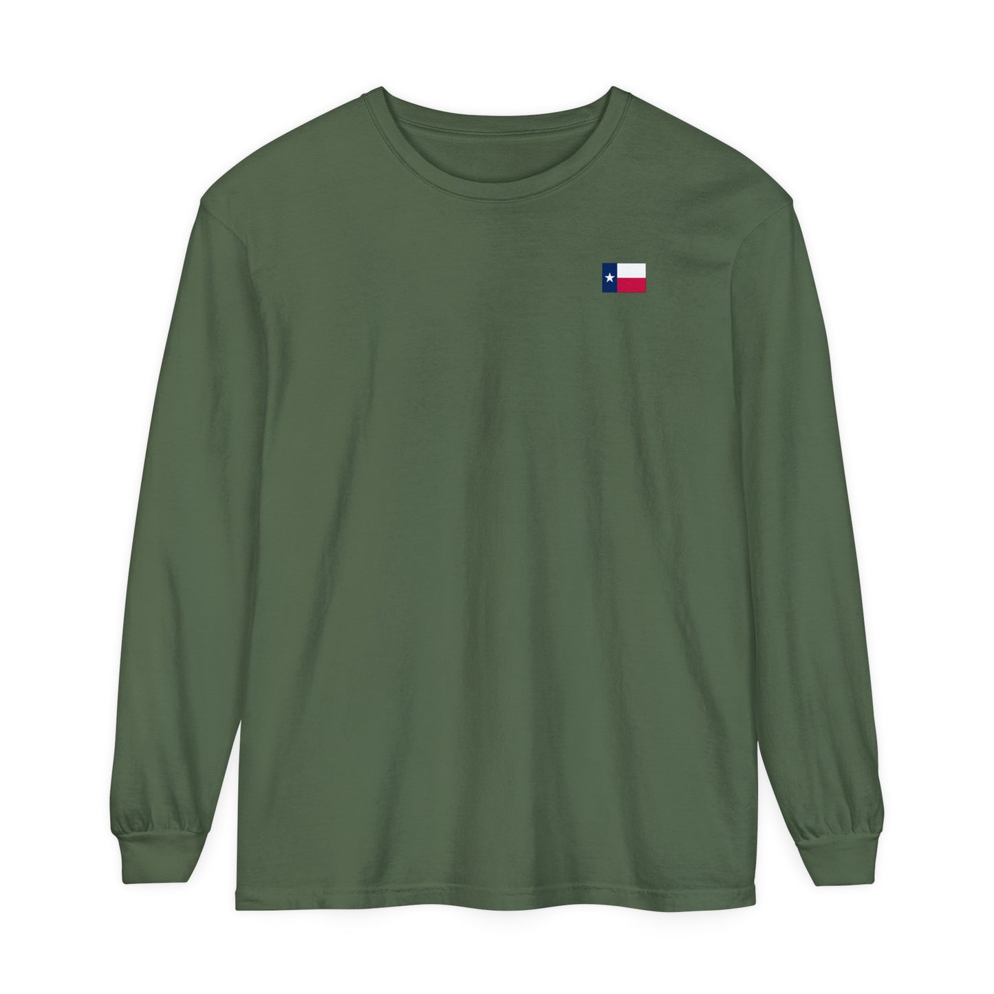 Texas Christmas Eastern Star Unisex Jersey Long Sleeve Tee