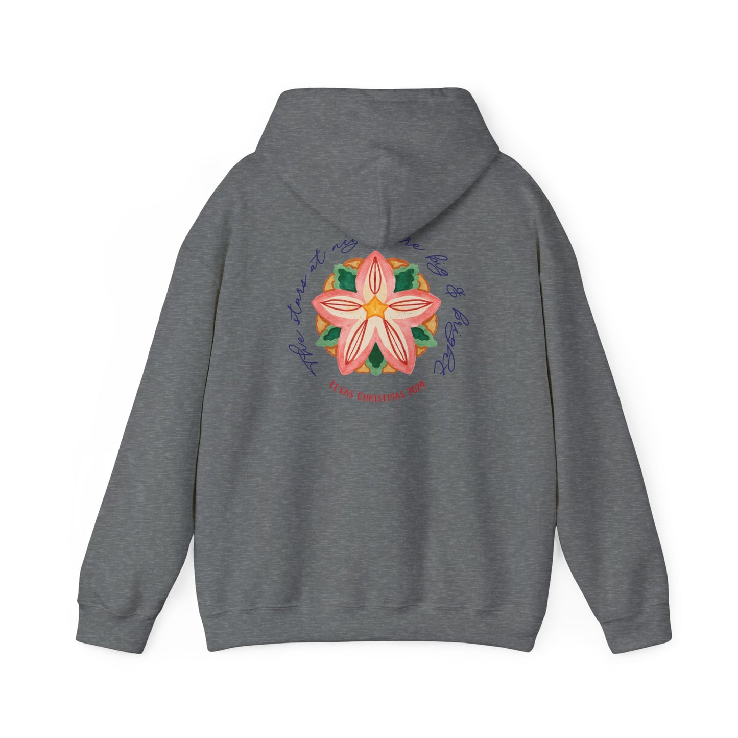 Texas Christmas Southern Star Unisex Heavy Blend™ Hooded Sweatshirt