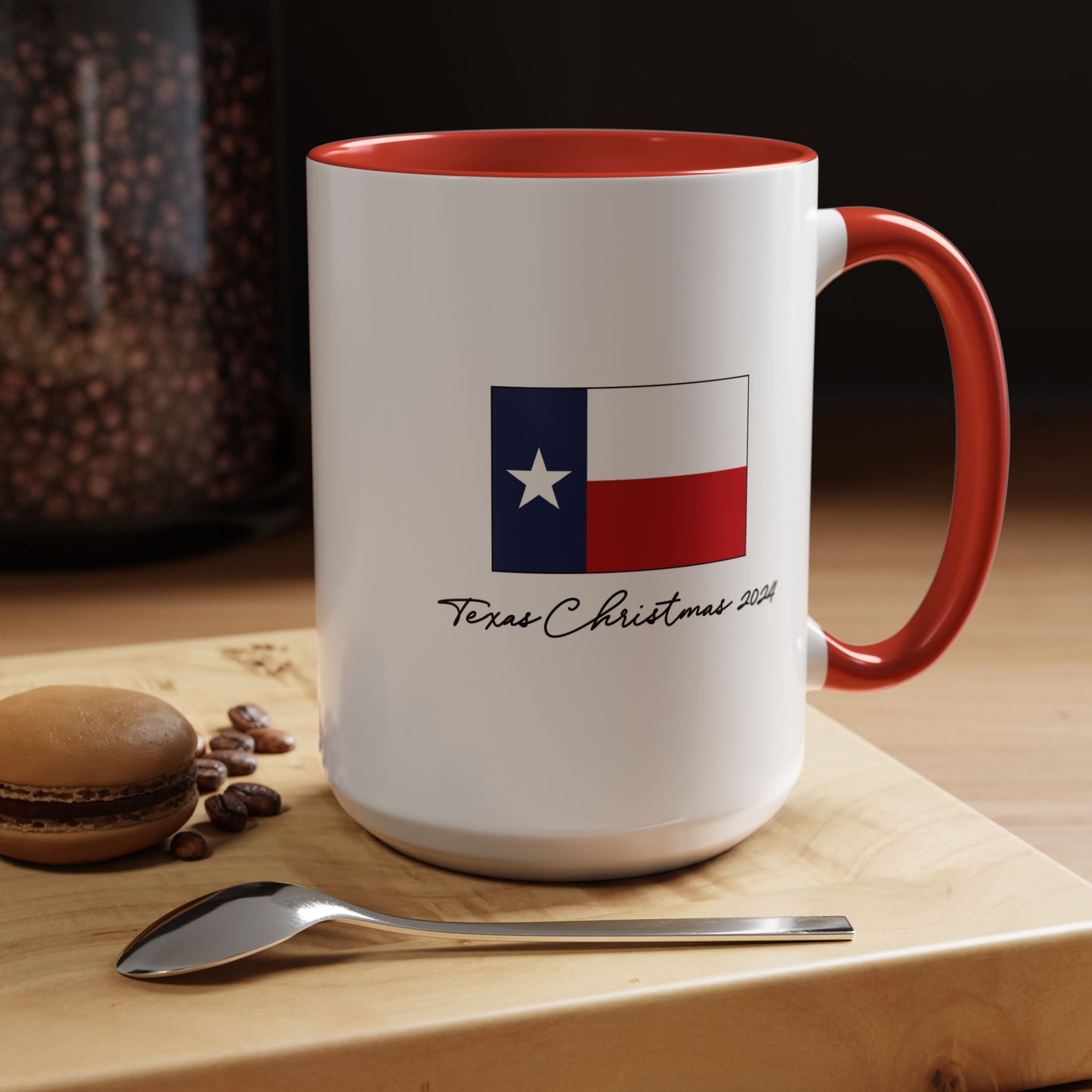 "Prancer" Cowboy Christmas Ceramic Mug (11oz, 15 oz)