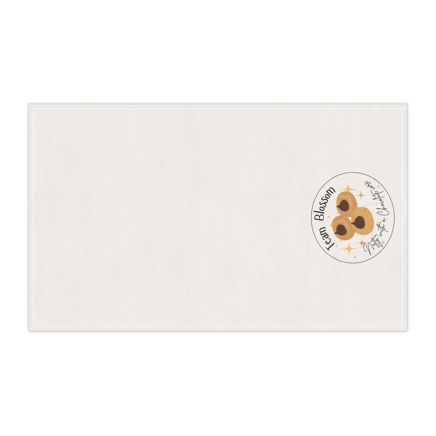 Team Blossom Hand Towel | Nutty with a Chocolate Core