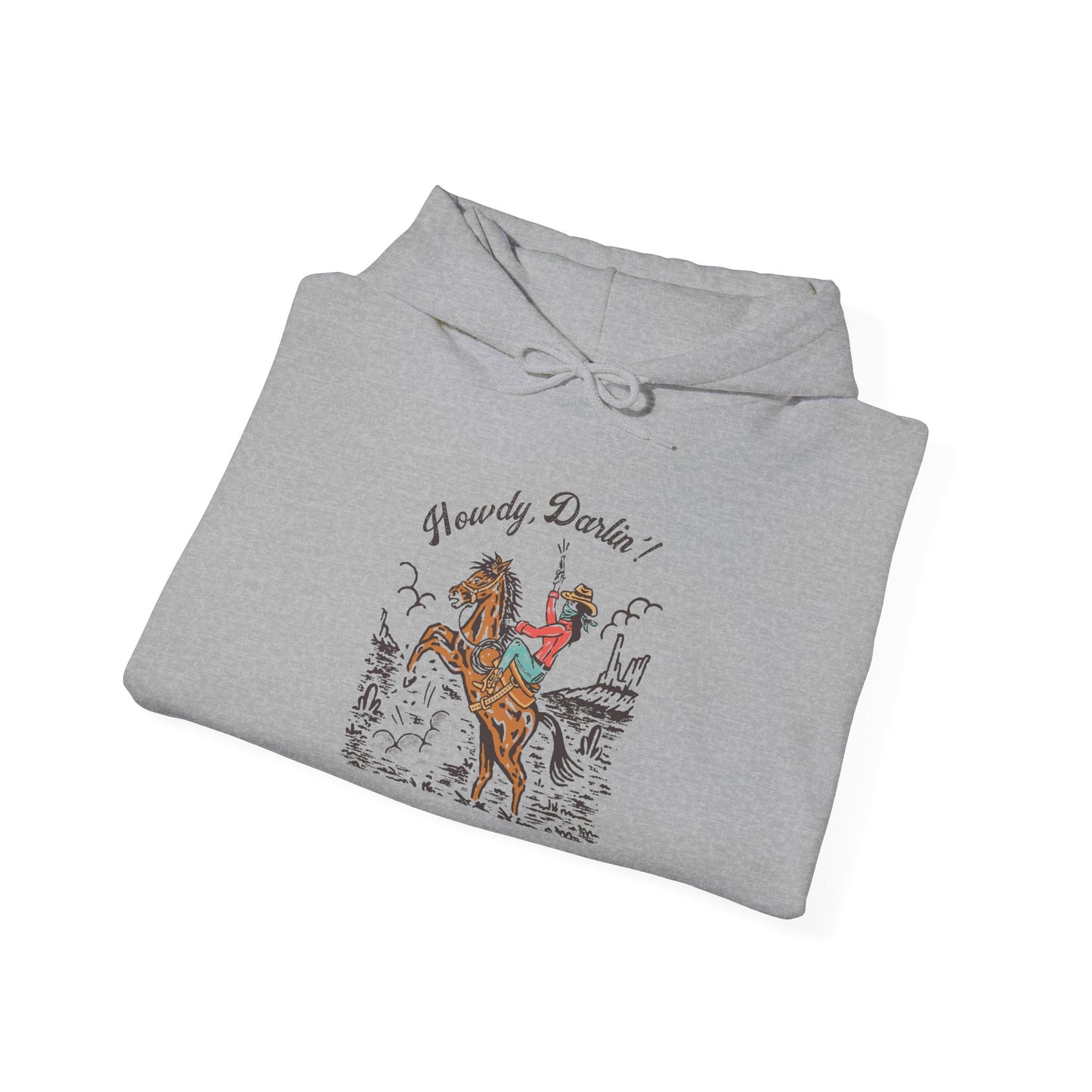 Howdy, Darlin'! Unisex Heavy Blend™ Hooded Sweatshirt
