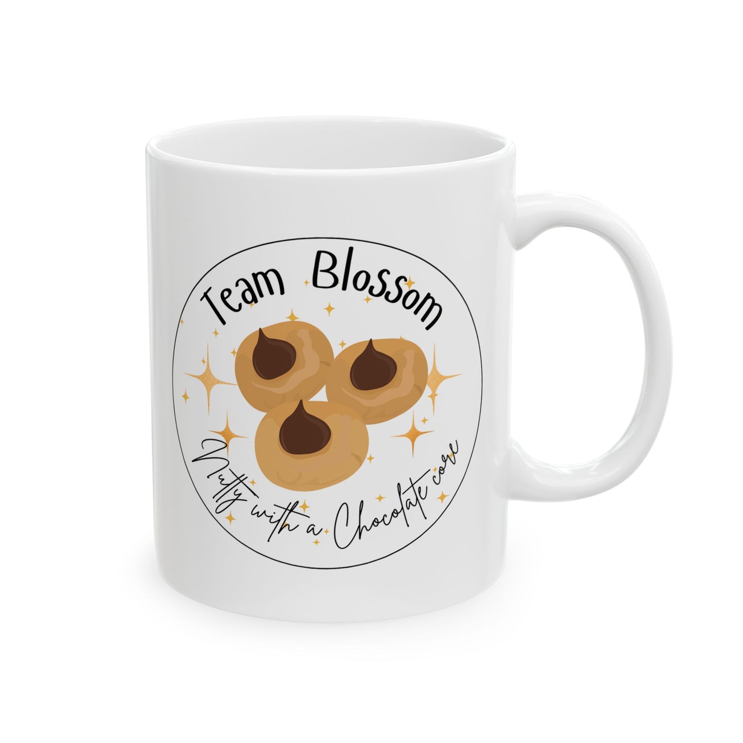 Team Blossom Mug | Nutty with a Chocolate Core