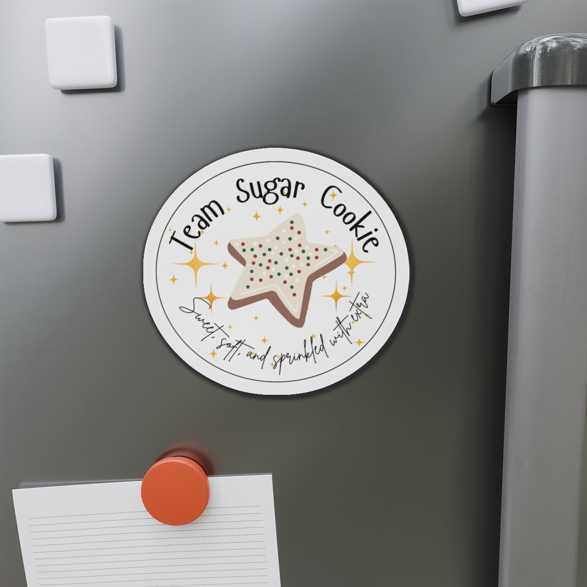 Team Sugar Cookie Magnet | Sweet, Soft, & Sprinkled With Extra