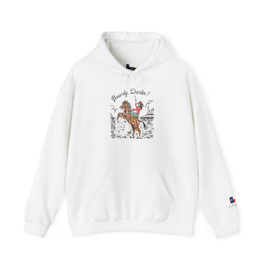 Howdy, Darlin'! Unisex Heavy Blend™ Hooded Sweatshirt