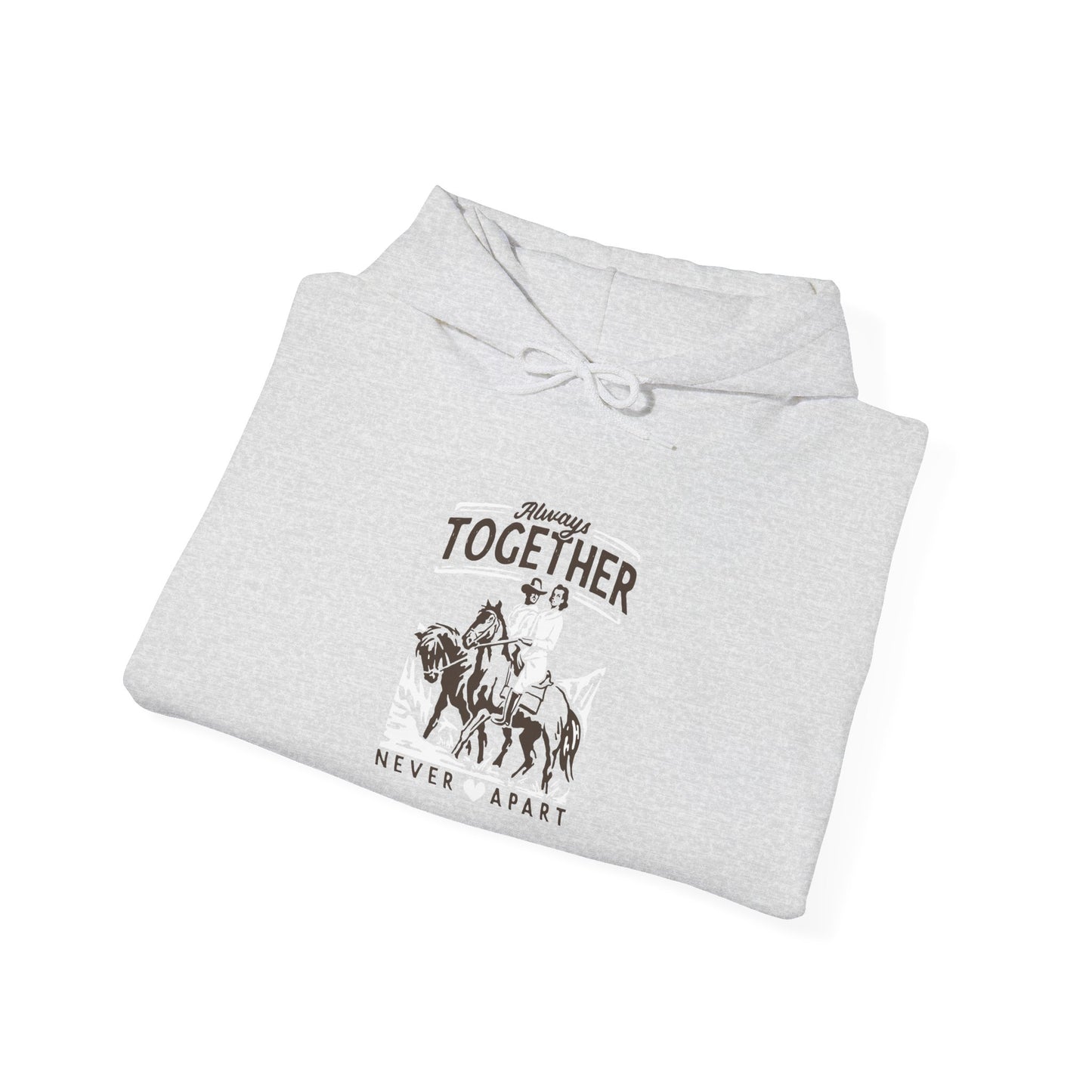 Always Together Western Graphic Unisex Heavy Blend™ Hooded Sweatshirt
