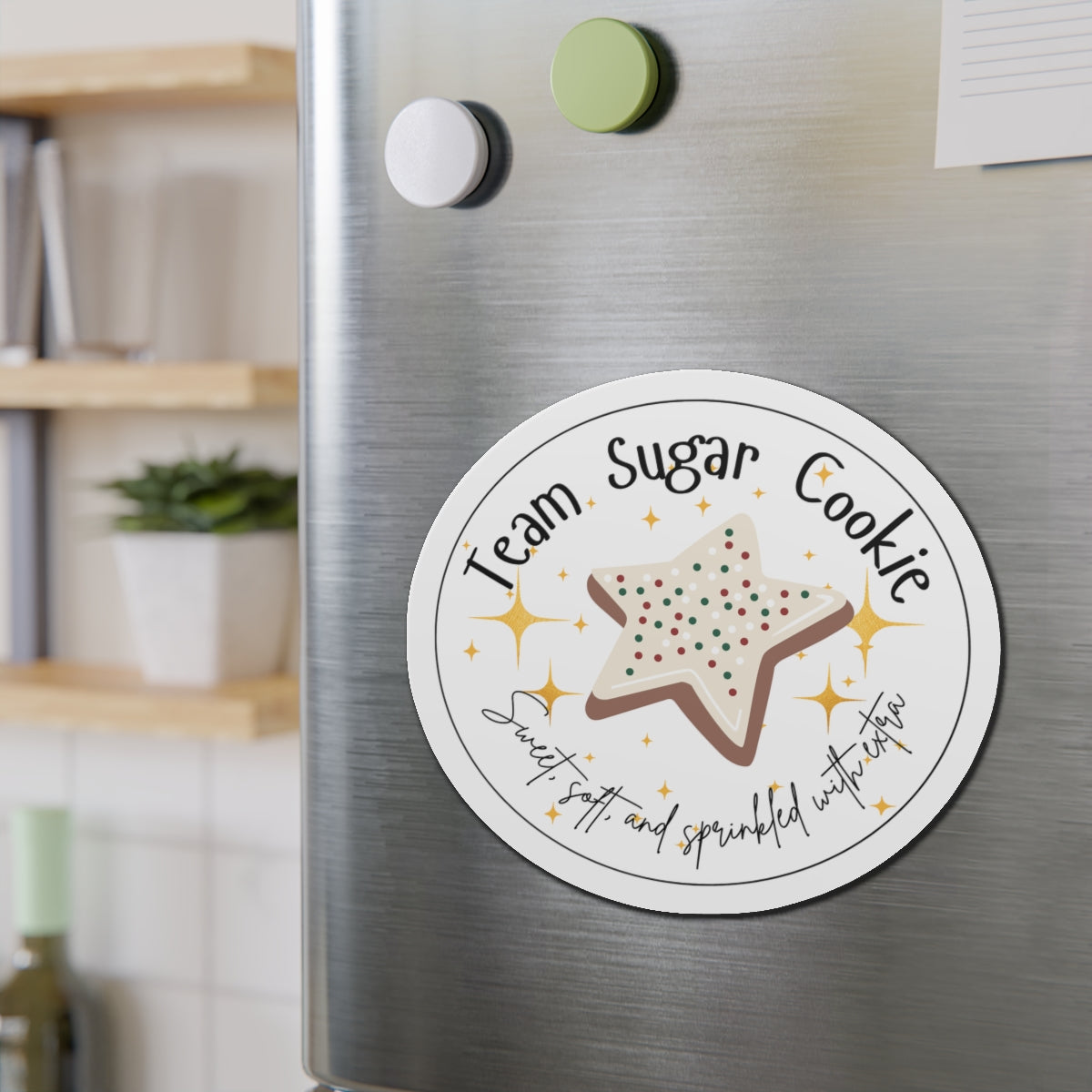 Team Sugar Cookie Magnet | Sweet, Soft, & Sprinkled With Extra