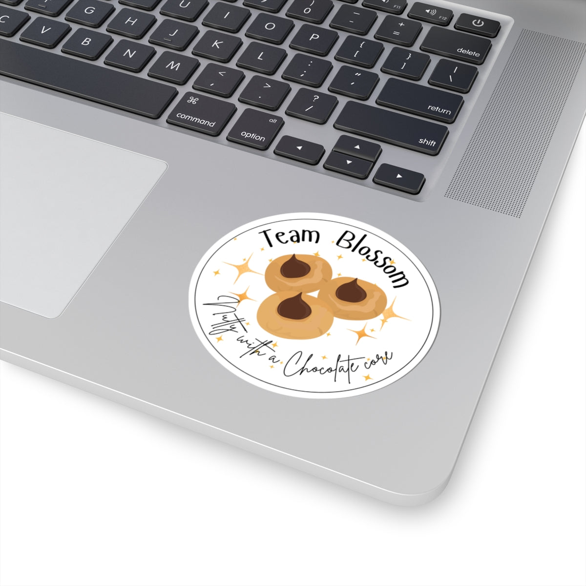 Team Blossom Sticker | Nutty with a Chocolate Core