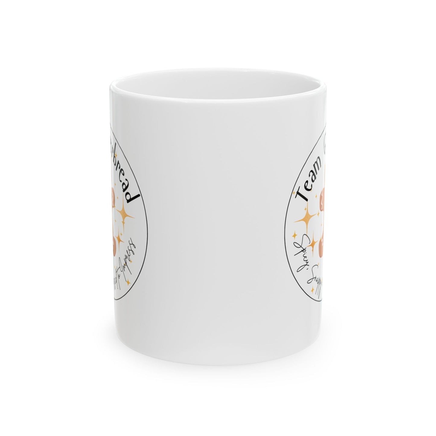 Team Gingerbread Mug | Spicy, Snappy, & Dressed to Impress