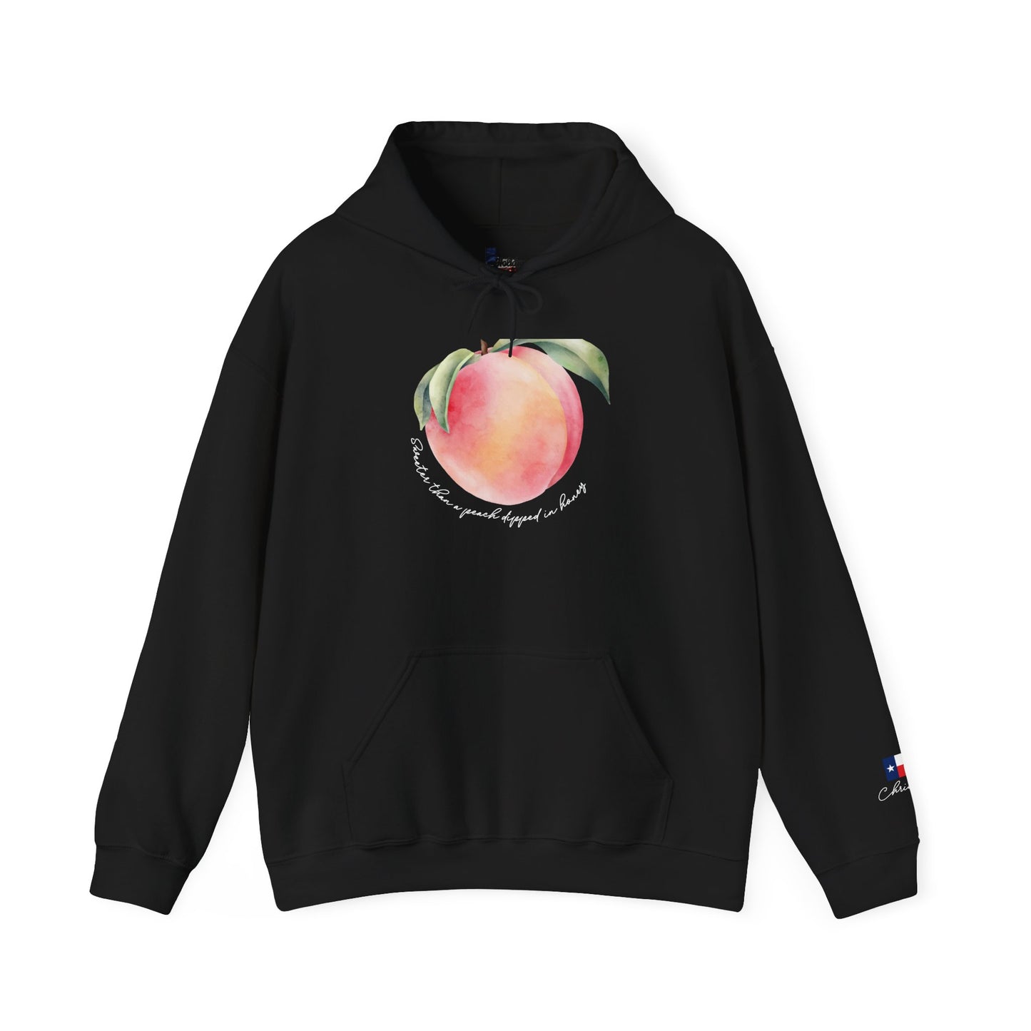 Sweeter Than A Peach In Honey Unisex Heavy Blend™ Hooded Sweatshirt