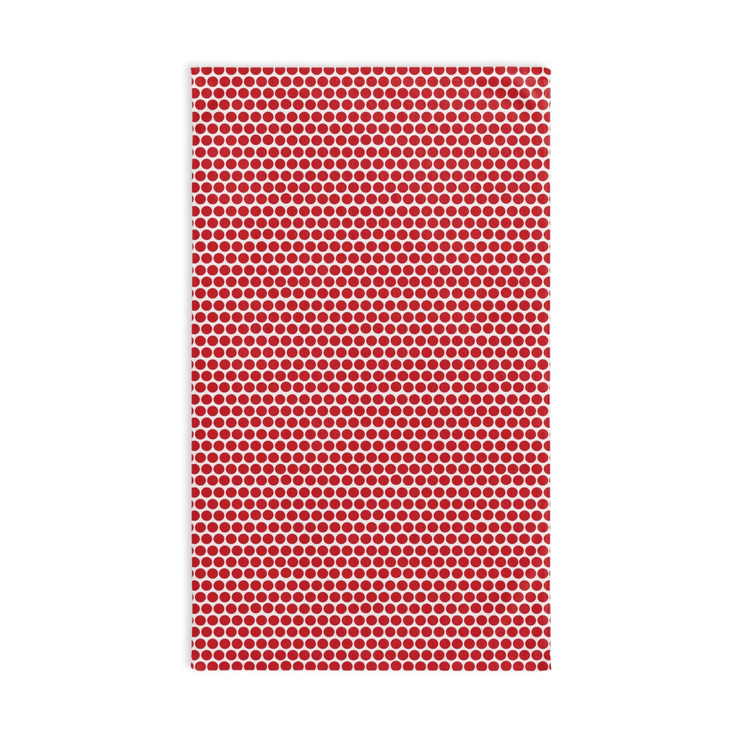 Red Polka Dots Hand Towel