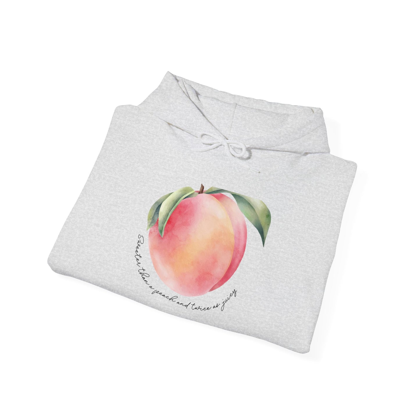 Sweeter Than A Peach In Honey Unisex Heavy Blend™ Hooded Sweatshirt