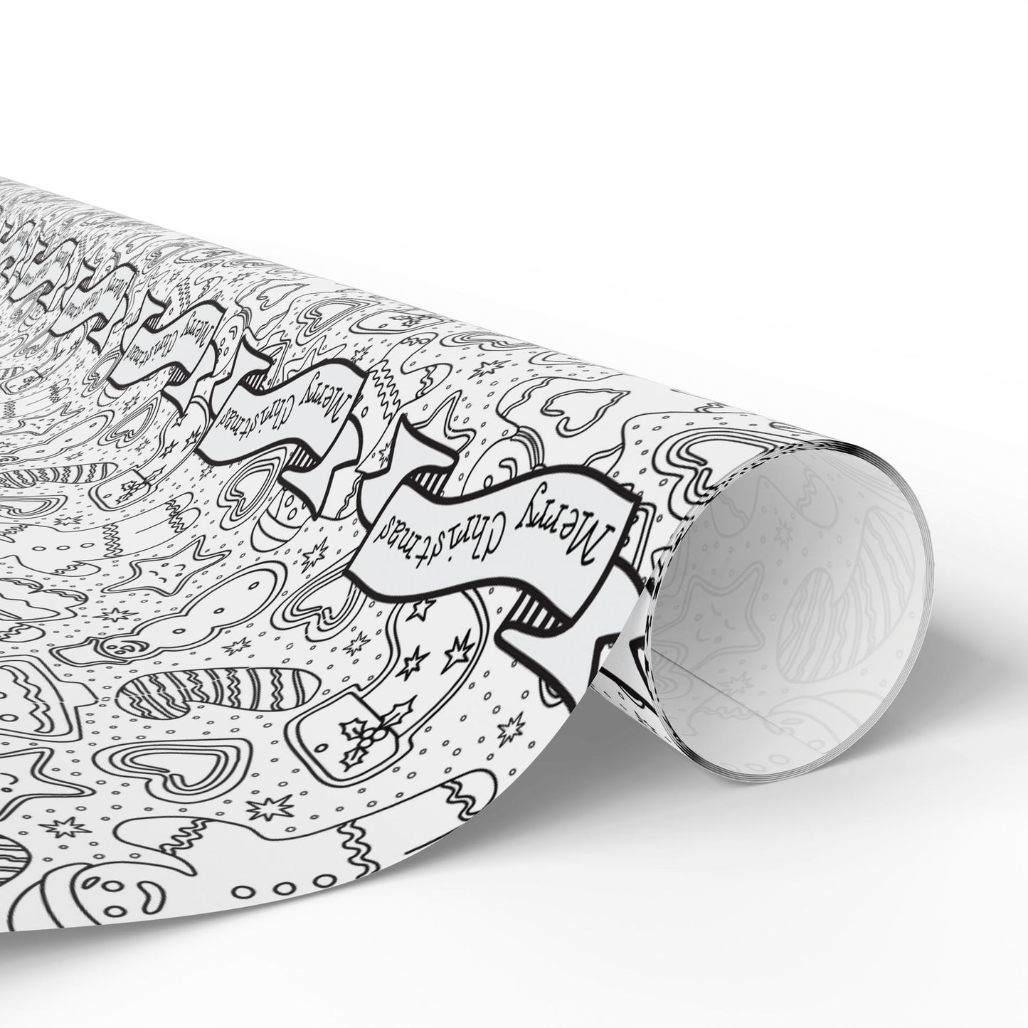 Christmas Cookies | Coloring Activity Wrapping Paper