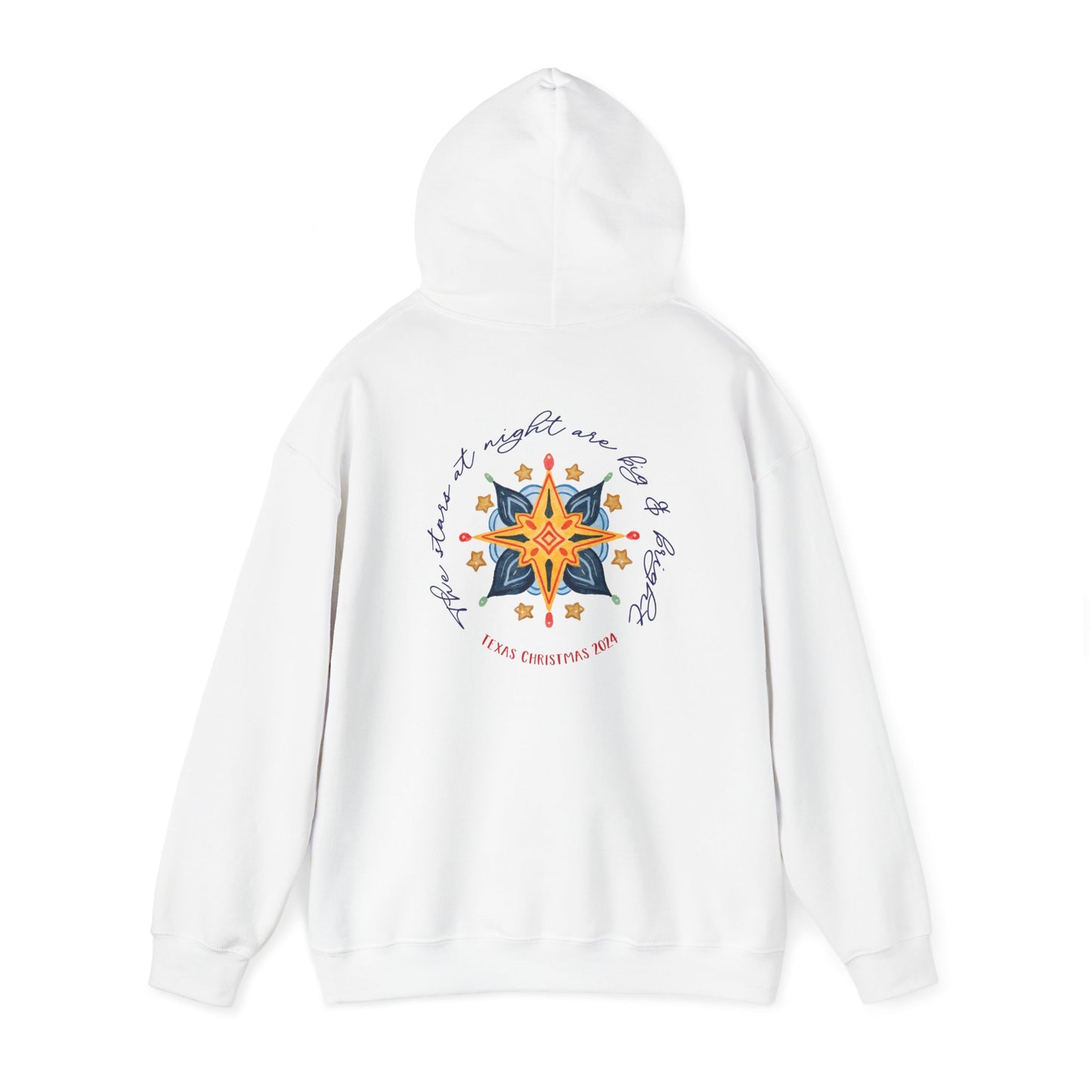 Texas Christmas Northern Star Unisex Heavy Blend™ Hooded Sweatshirt