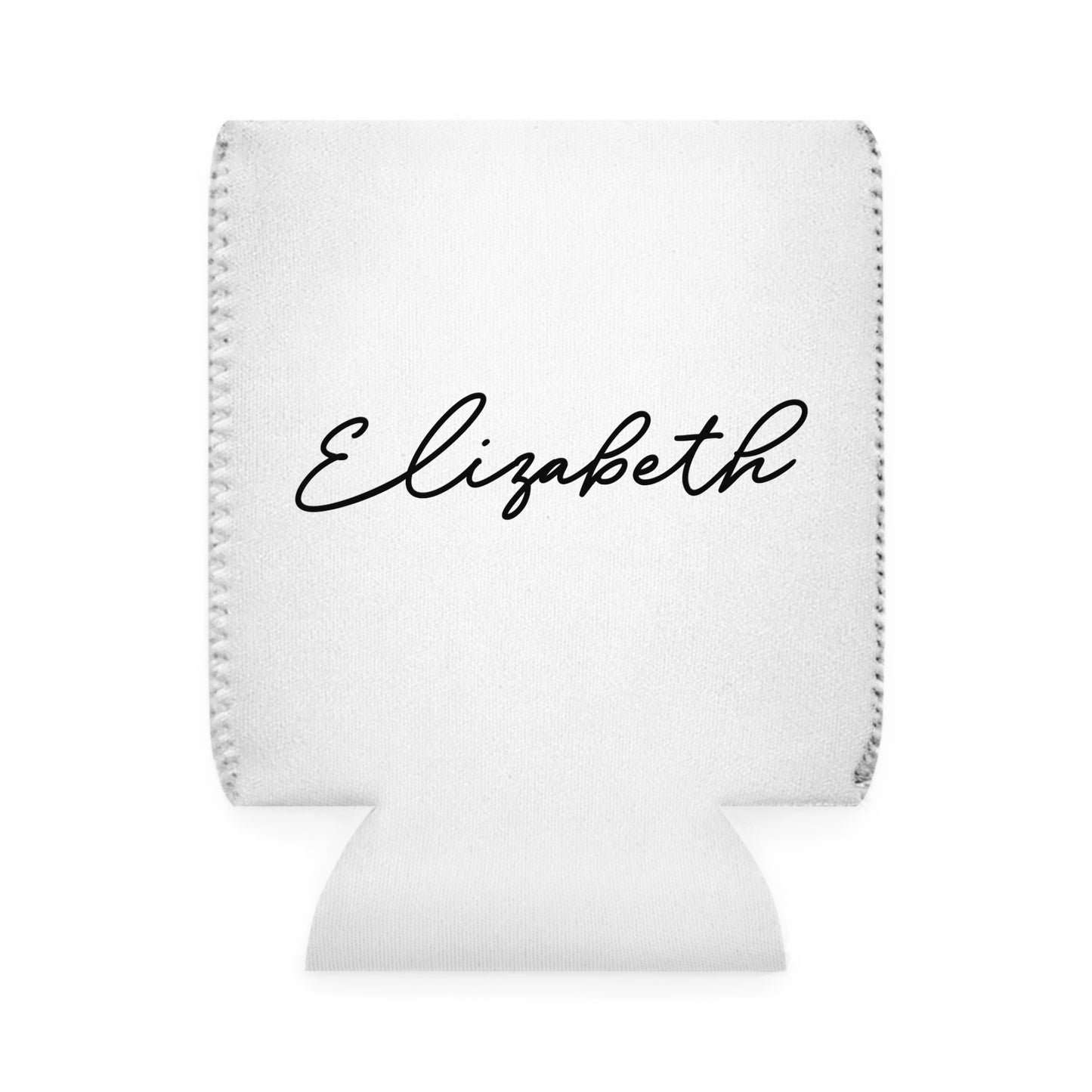 Moon & Stars Valentines Personalize Custom Name Can Cooler Sleeve