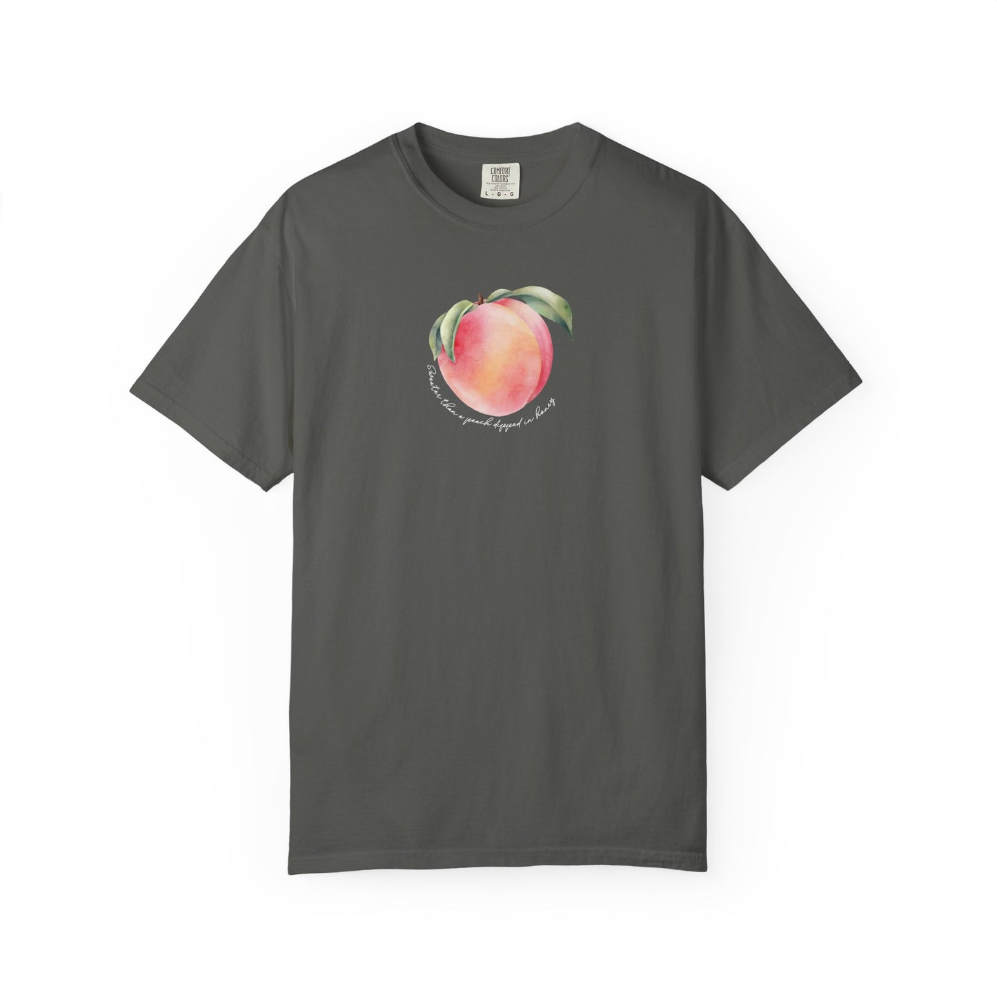 Sweeter Than A Peach In Honey Unisex Garment-Dyed T-shirt