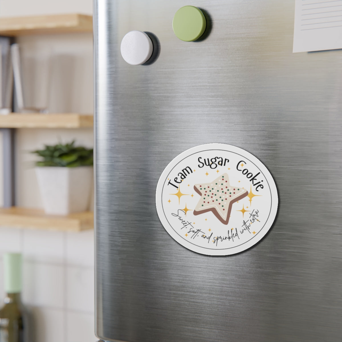 Team Sugar Cookie Magnet | Sweet, Soft, & Sprinkled With Extra