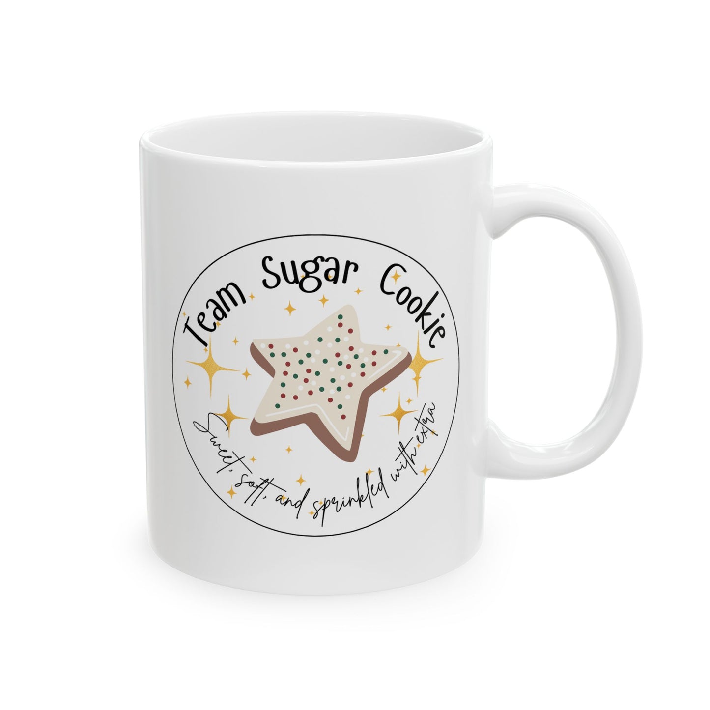 Team Sugar Cookie Mug| Sweet, Soft, & Sprinkled With Extra