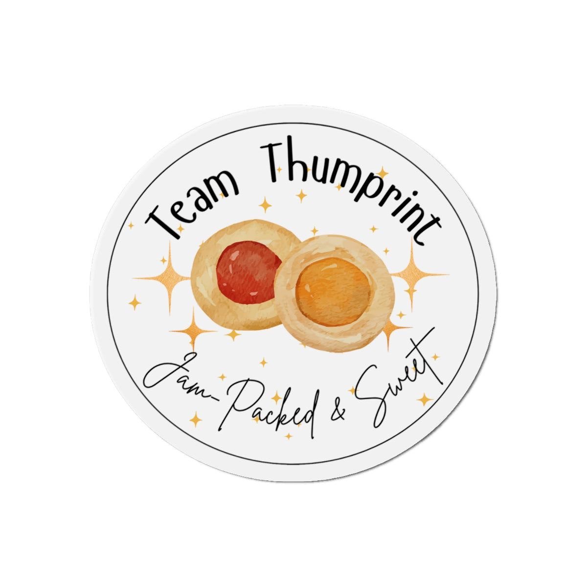 Team Thumbprint Magnet | Jam-Packed, Sweet