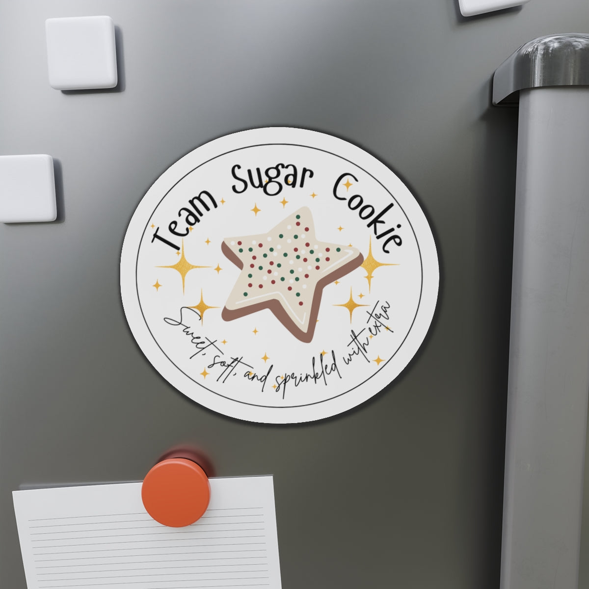 Team Sugar Cookie Magnet | Sweet, Soft, & Sprinkled With Extra