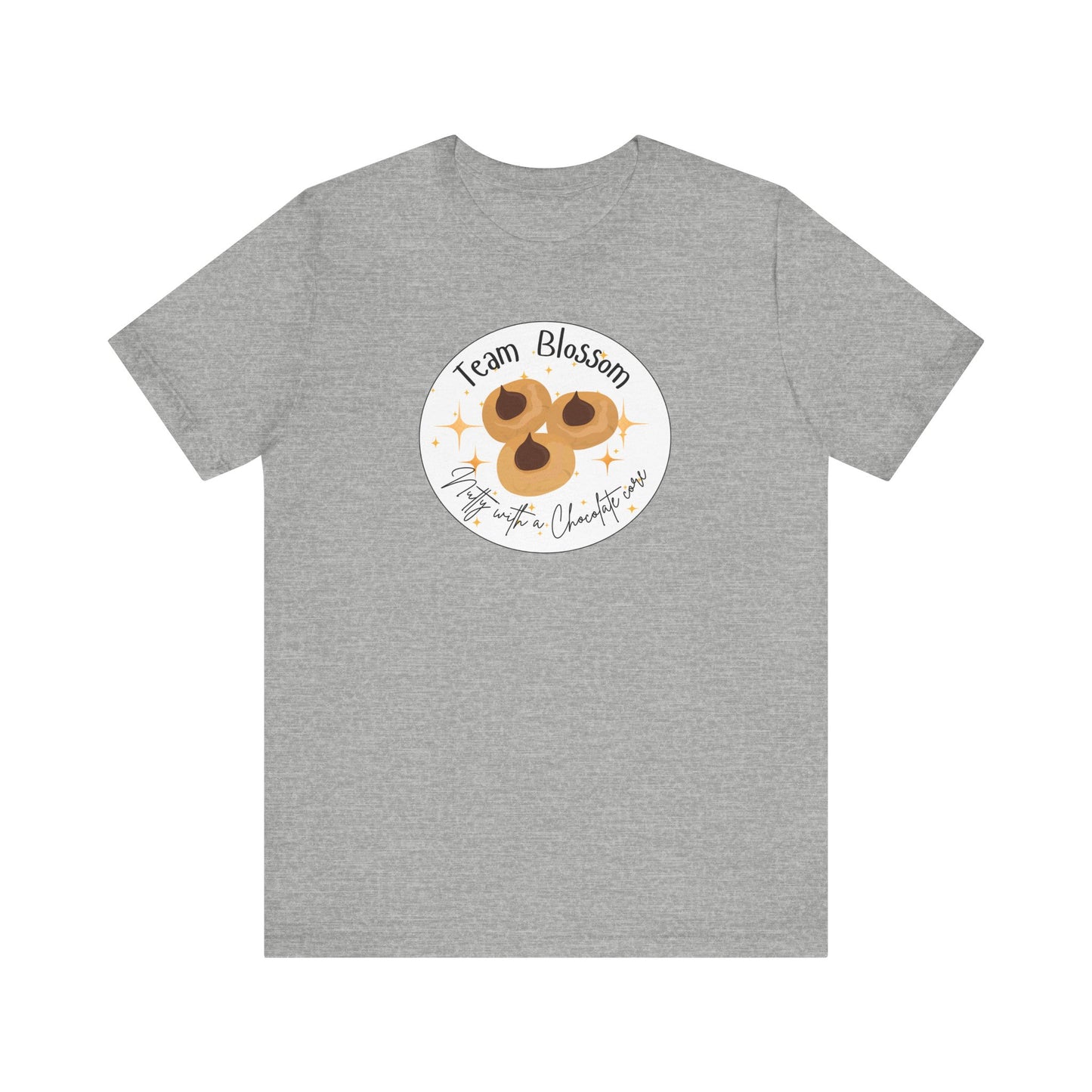 Team Blossom T-Shirt | Nutty with a Chocolate Core