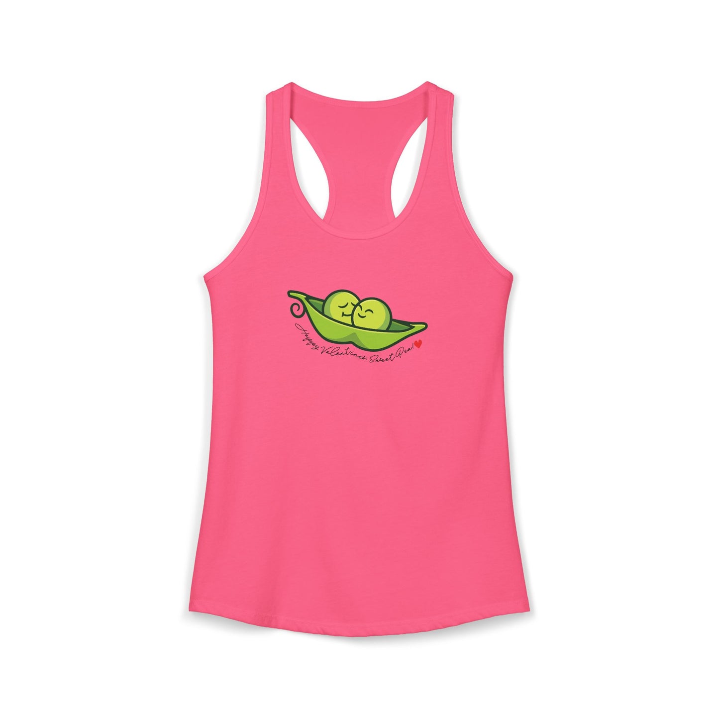 My Sweet Pea Valentines Women's Ideal Racerback Tank