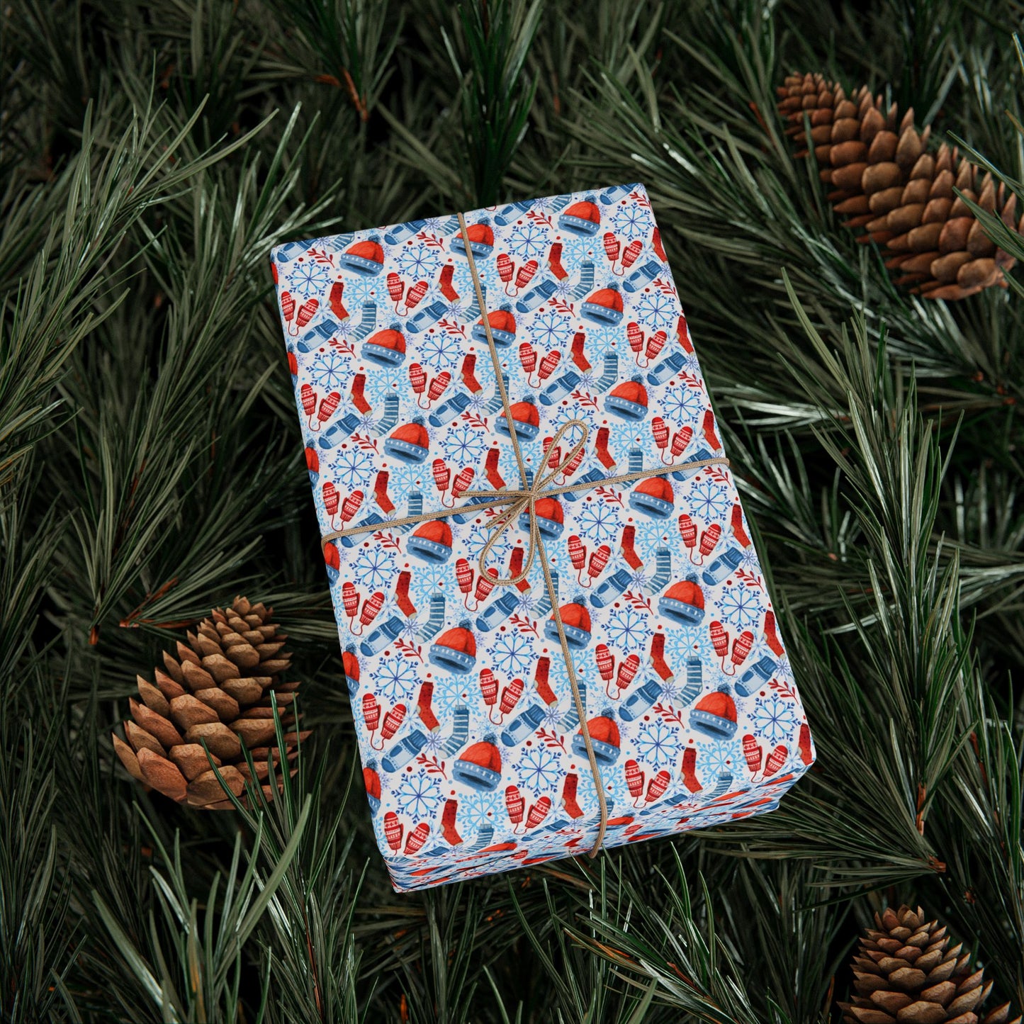 Winter Holiday Dreams Wrapping Paper