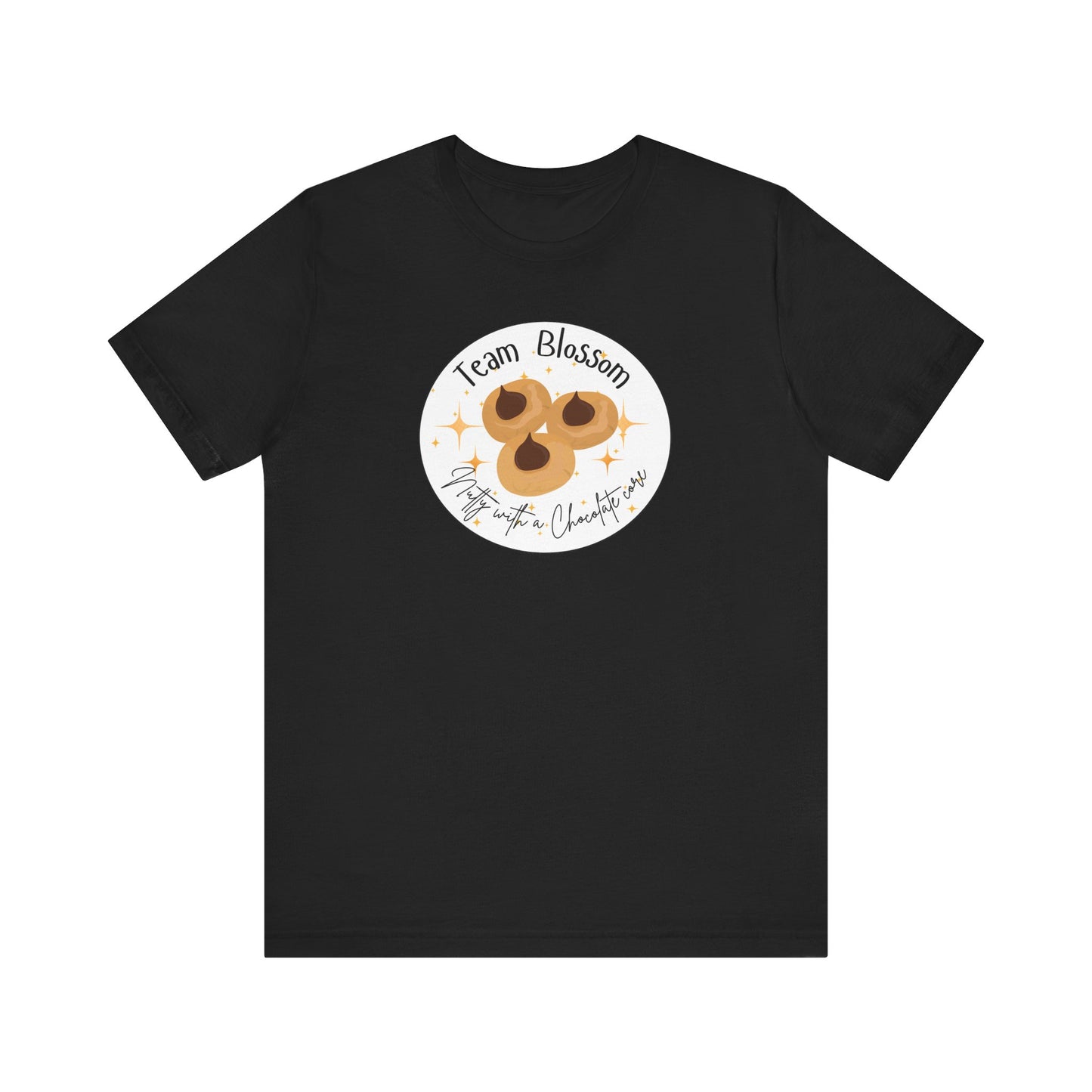 Team Blossom T-Shirt | Nutty with a Chocolate Core