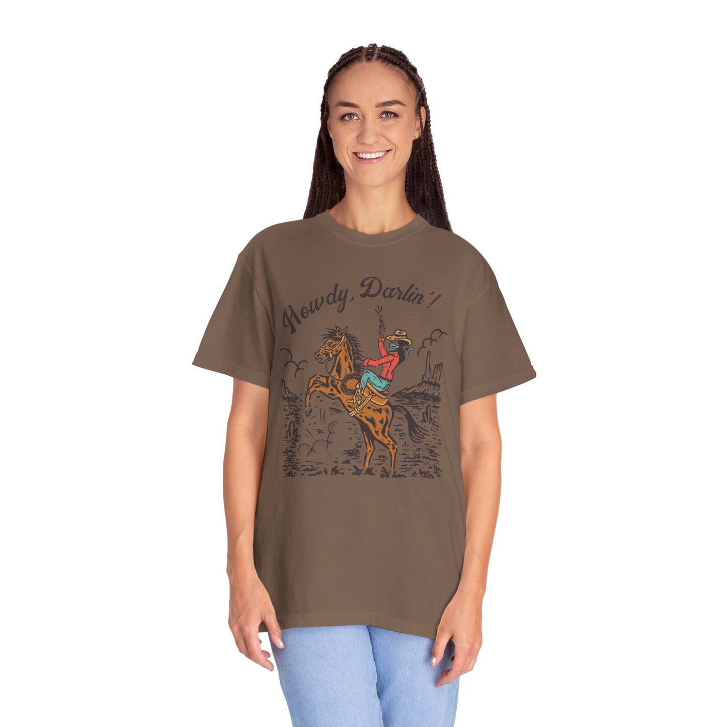 Howdy, Darlin'! Unisex Garment-Dyed T-shirt