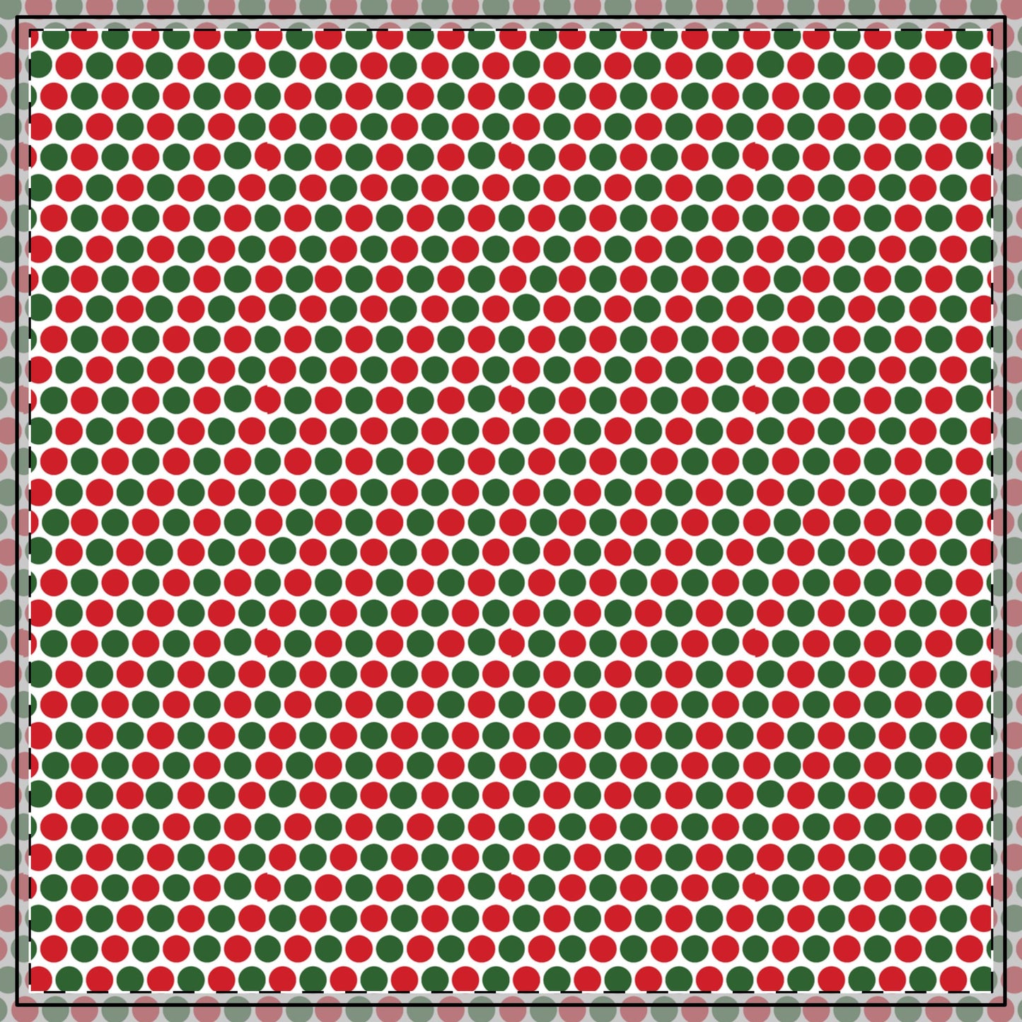 Christmas Polka Dot Party Square/Rectangle Tablecloths