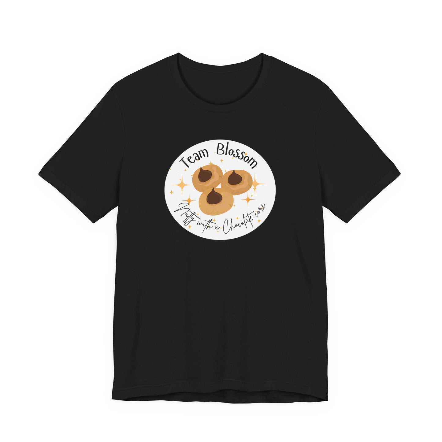 Team Blossom T-Shirt | Nutty with a Chocolate Core