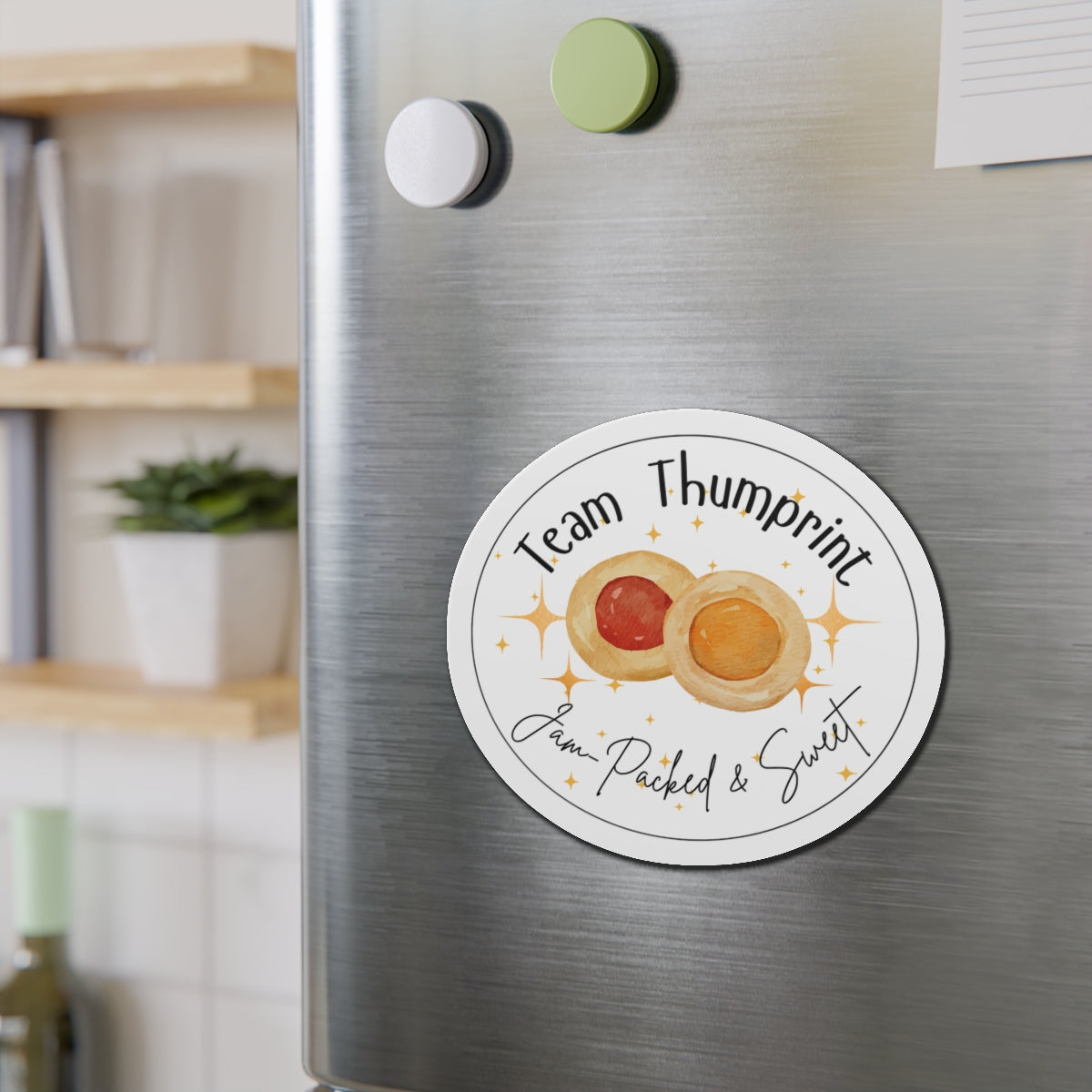 Team Thumbprint Magnet | Jam-Packed, Sweet