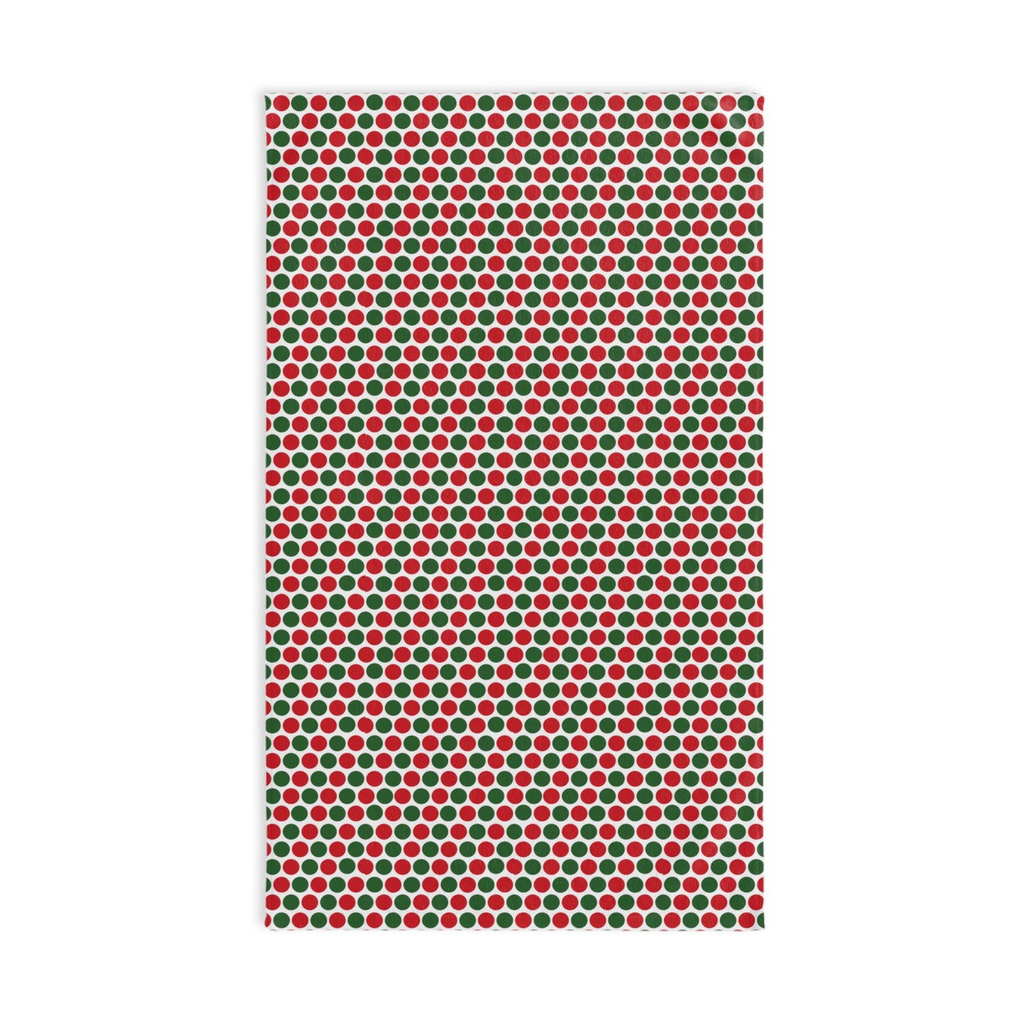 Christmas Polka Dot Party Hand Towel