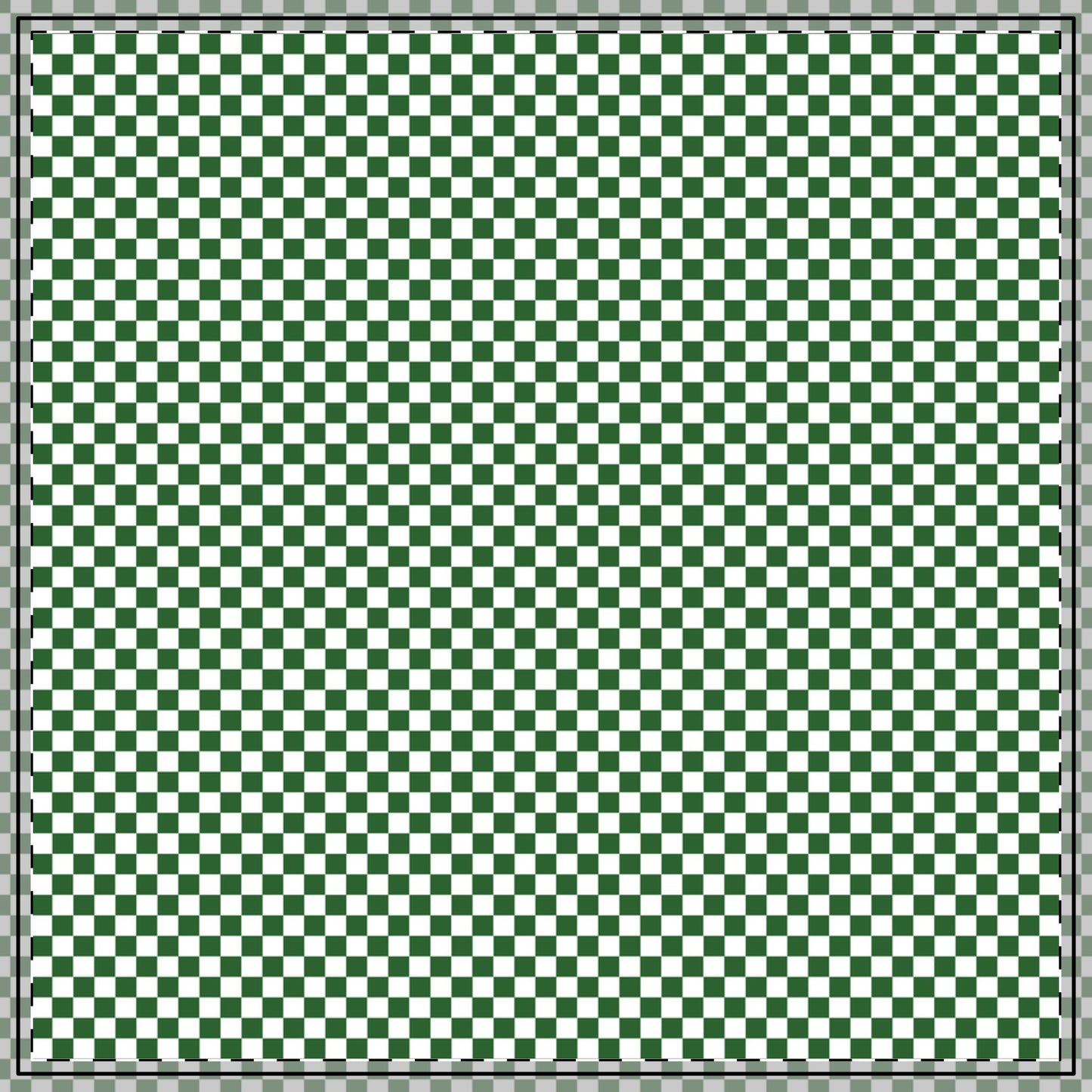 Green Checkered Square/Rectangle Tablecloths