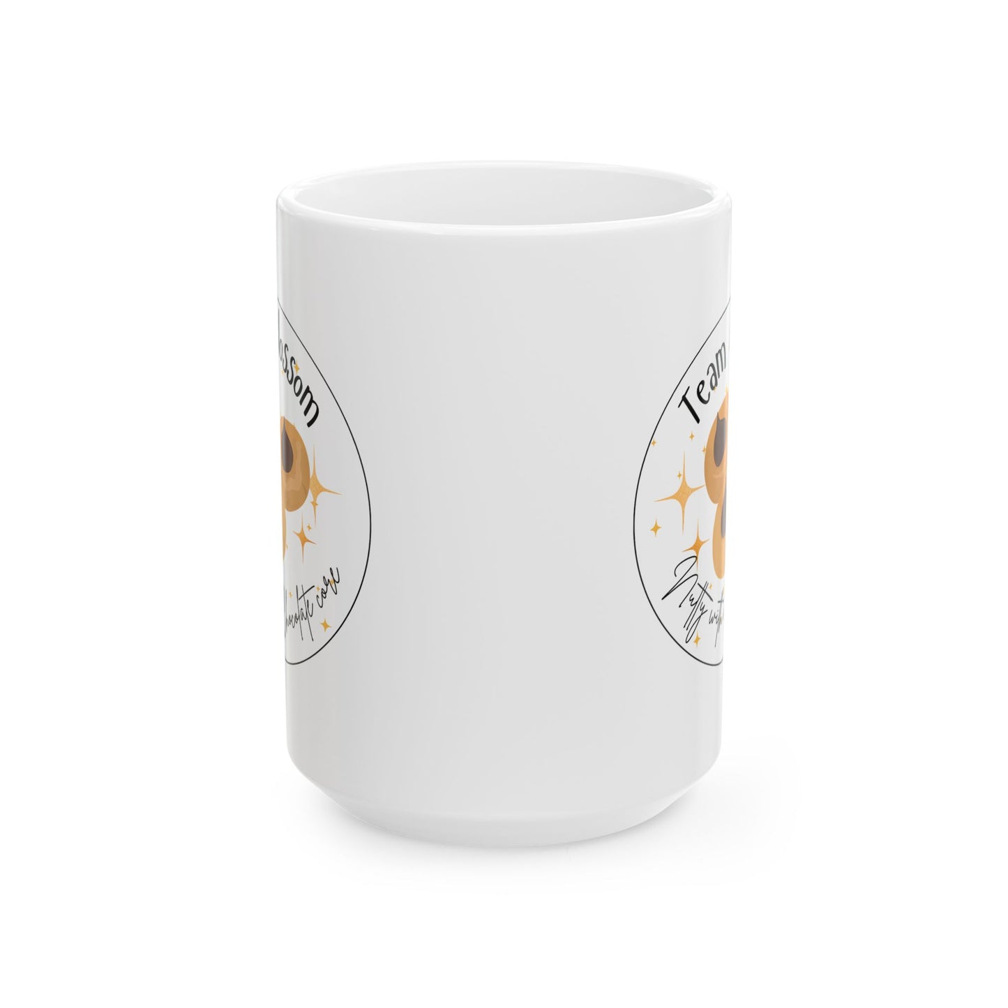 Team Blossom Mug | Nutty with a Chocolate Core