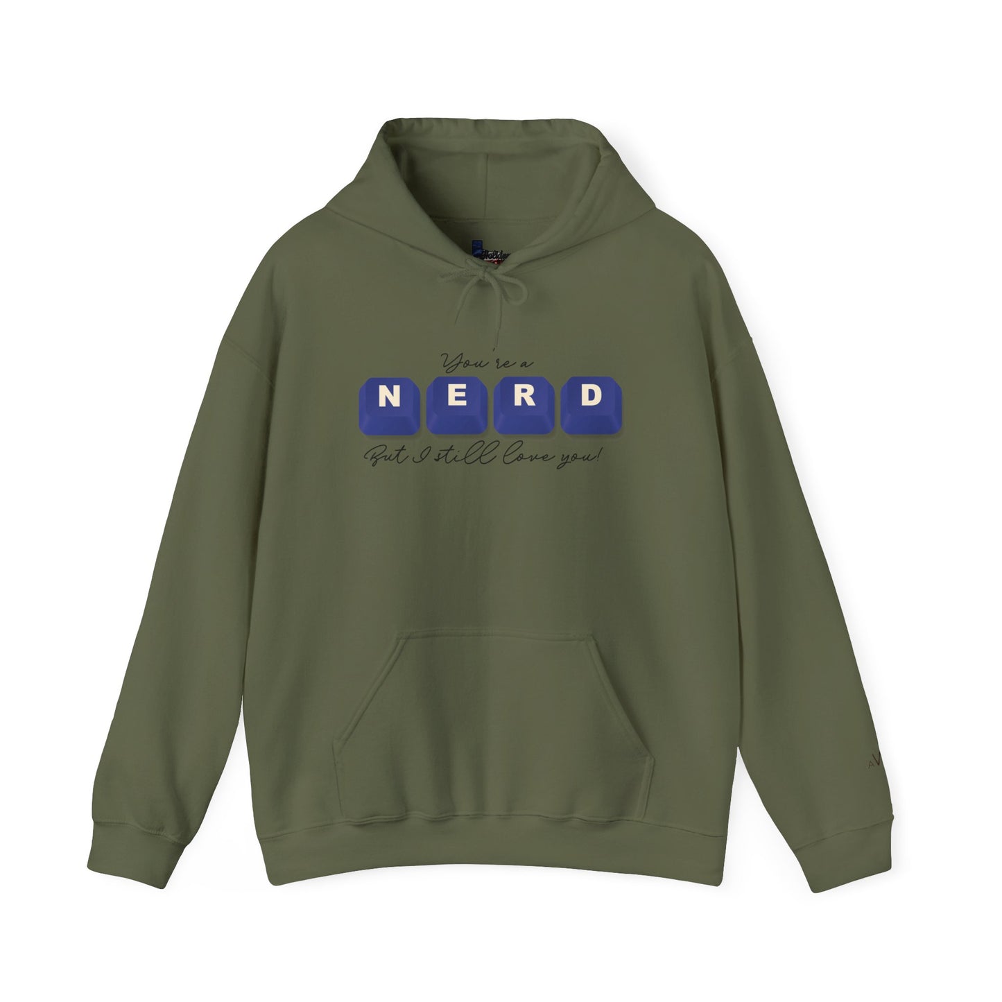 But I Still Love You NERD Key Caps Unisex Heavy Blend™ Hooded Sweatshirt