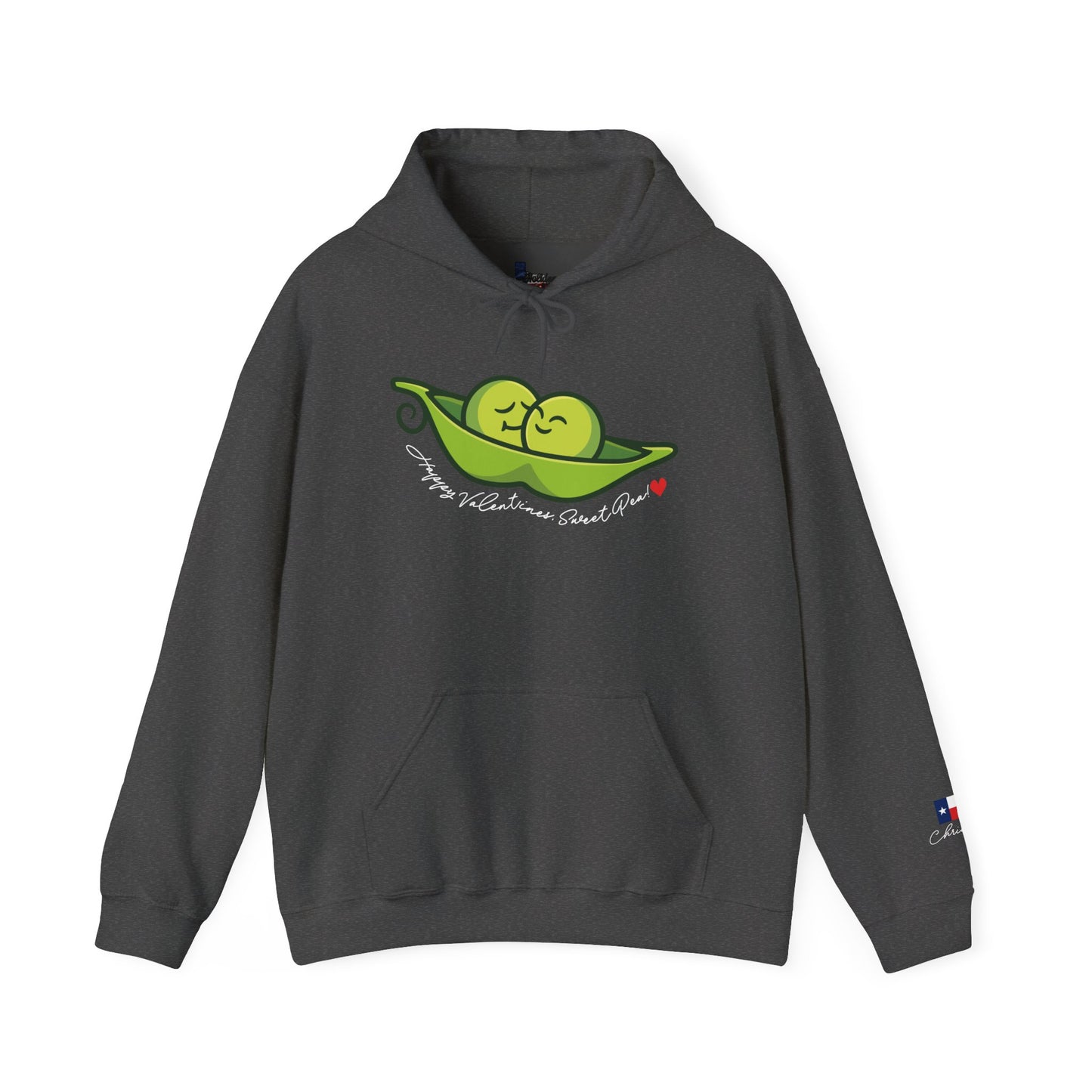 Happy Valentines, Sweet Pea! Unisex Heavy Blend™ Hooded Sweatshirt