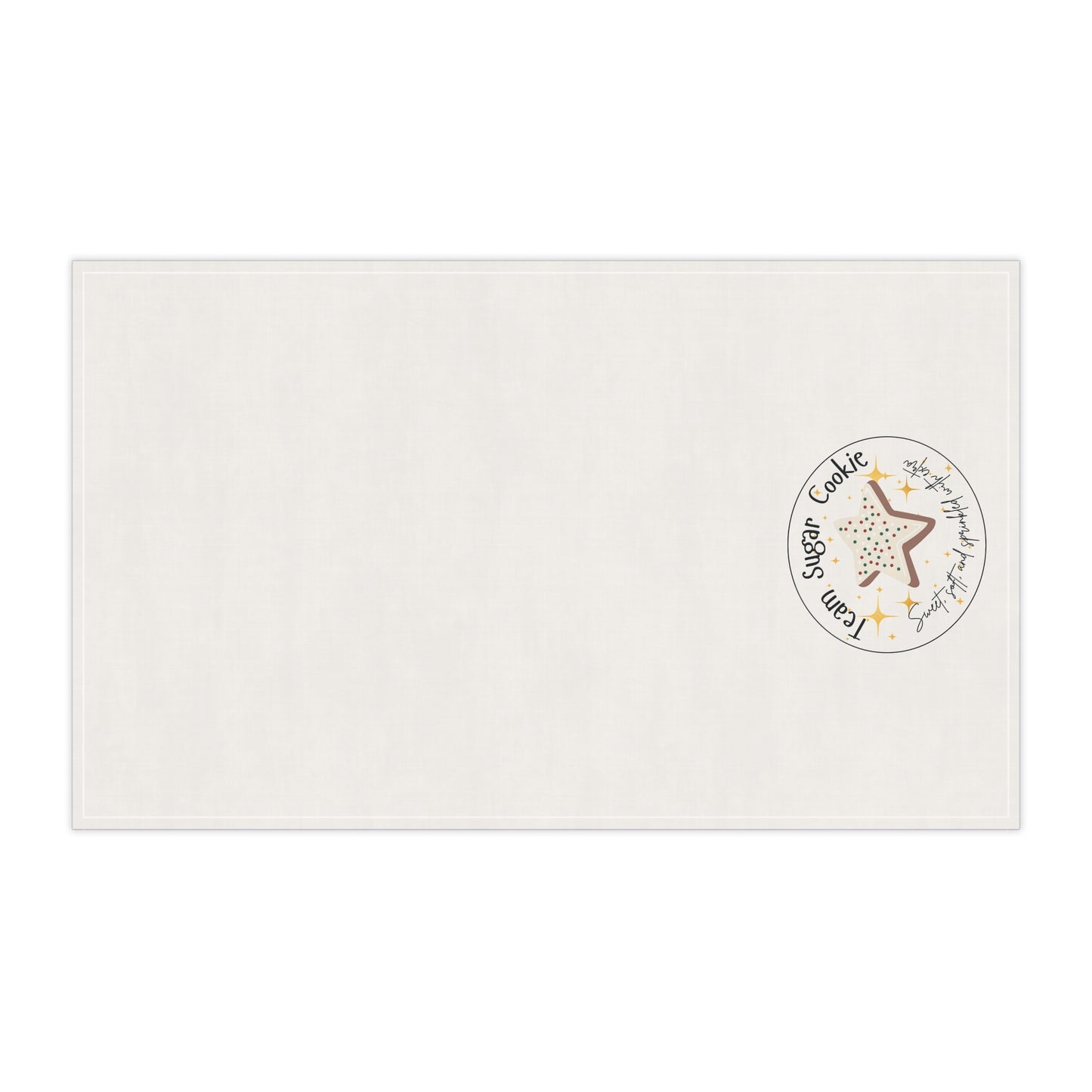 Team Sugar Cookie Hand Towel | Sweet, Soft, & Sprinkled With Extra