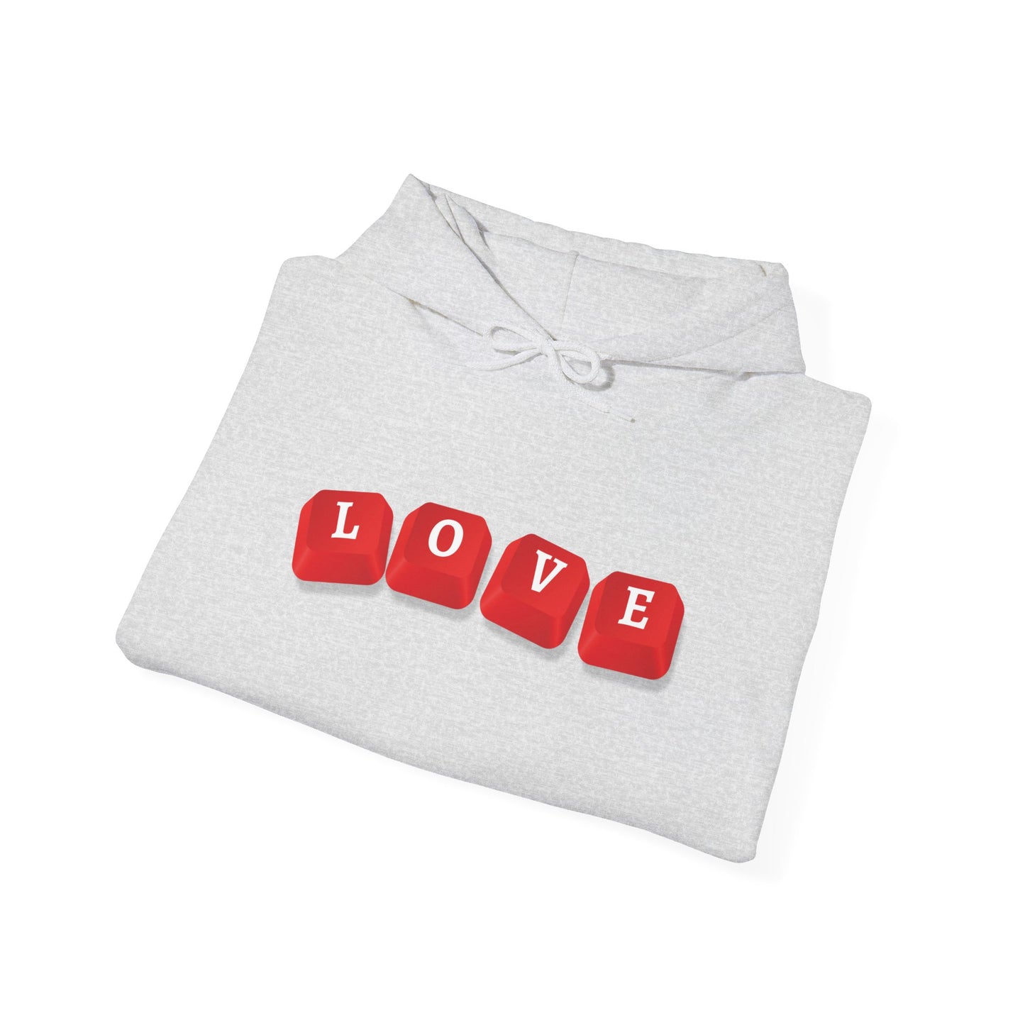 LOVE Key Caps Unisex Heavy Blend™ Hooded Sweatshirt